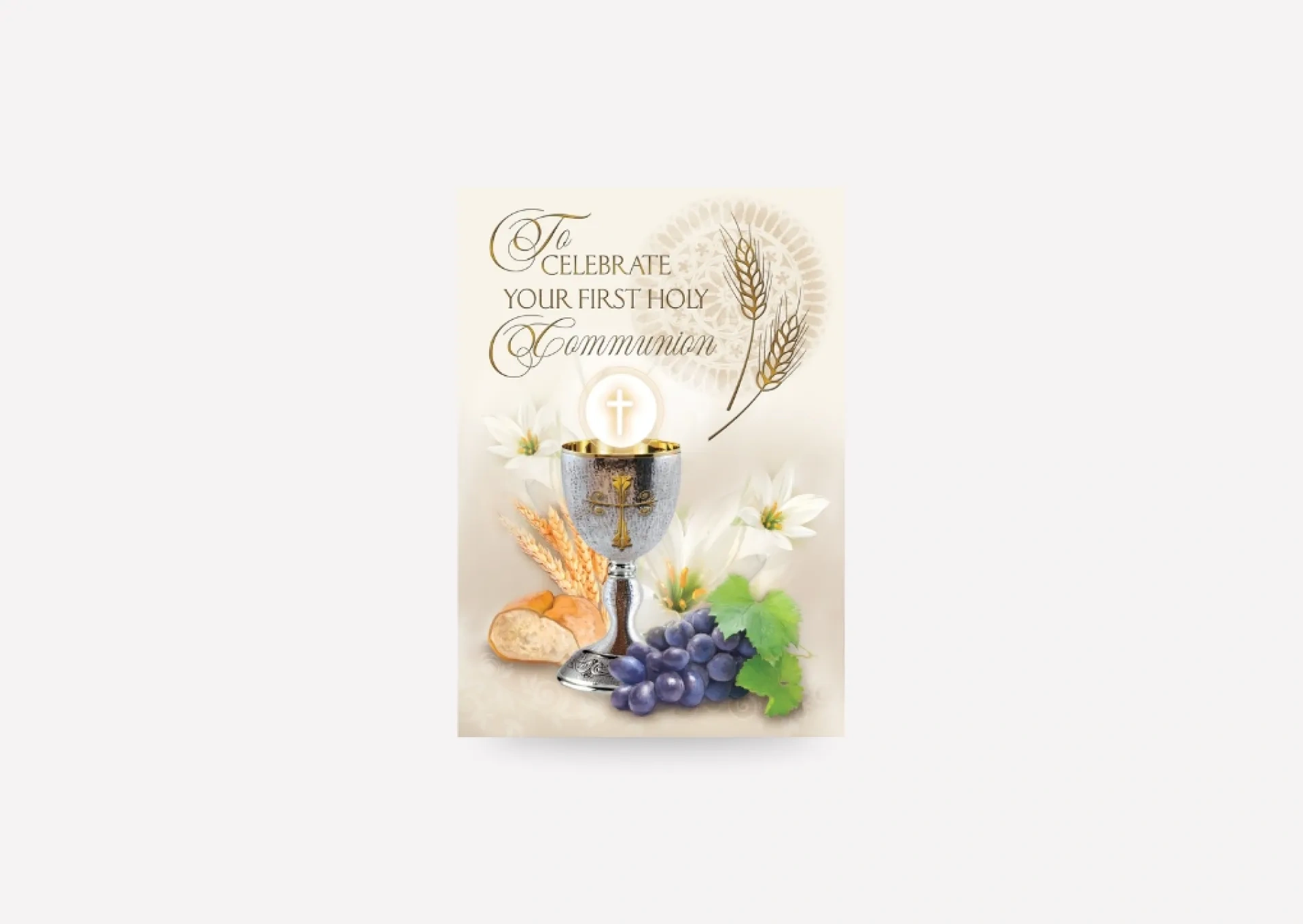 First Holy Communion Card