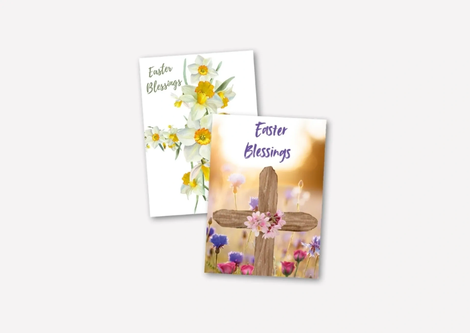 Easter Blessings Cards Twin Pack