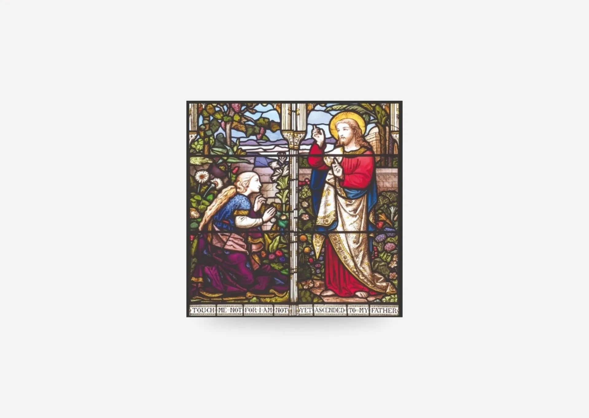 Noli me Tangere Stained Glass Window