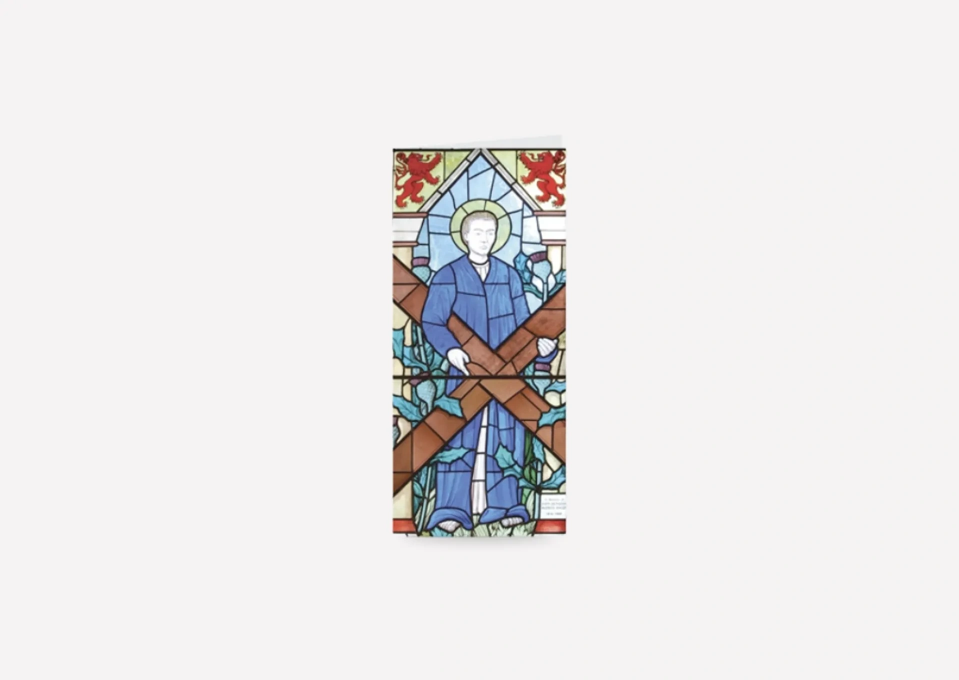 St Andrew Patron Saint of Scotland Card