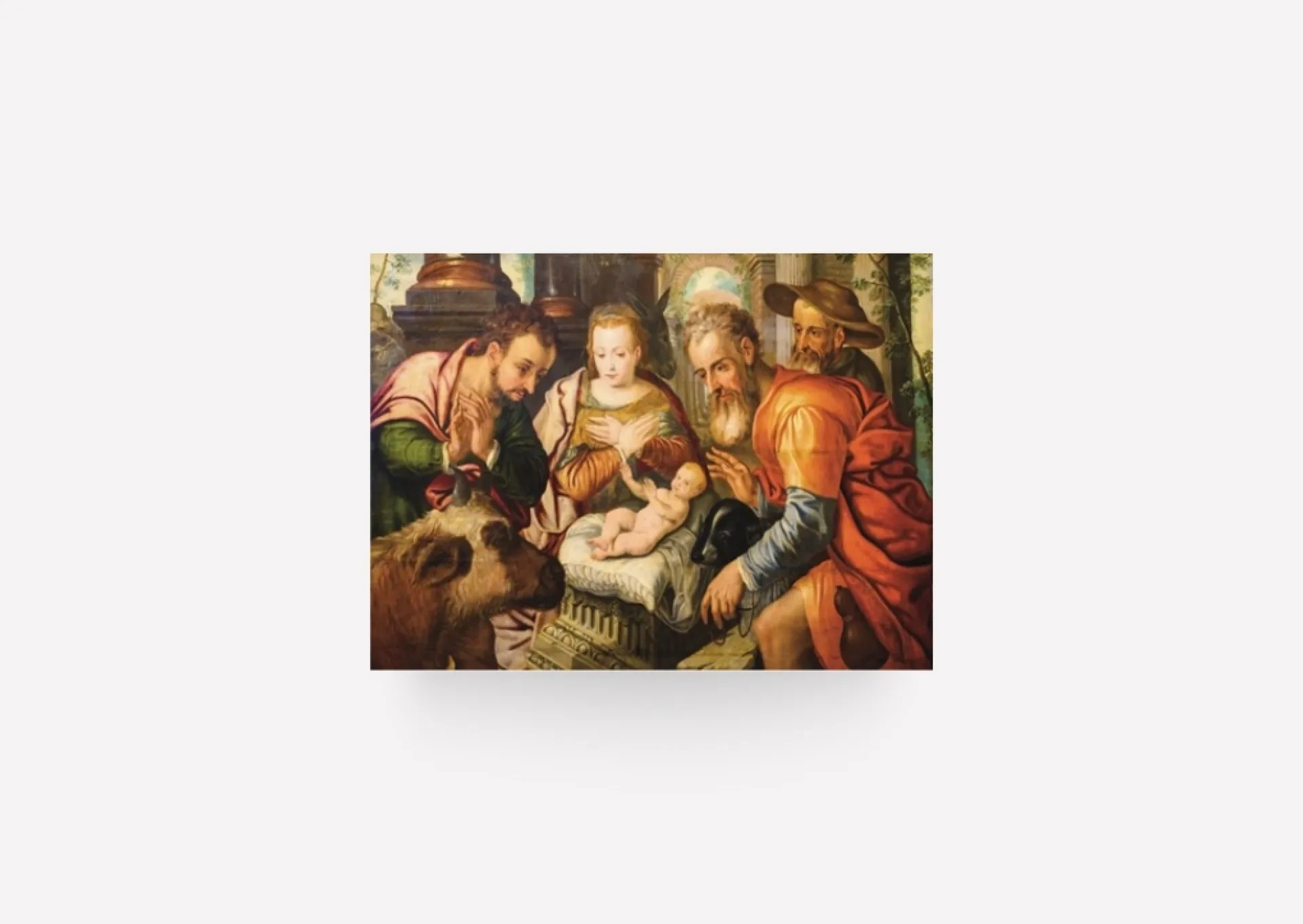 Adoration of the Shepherds Card