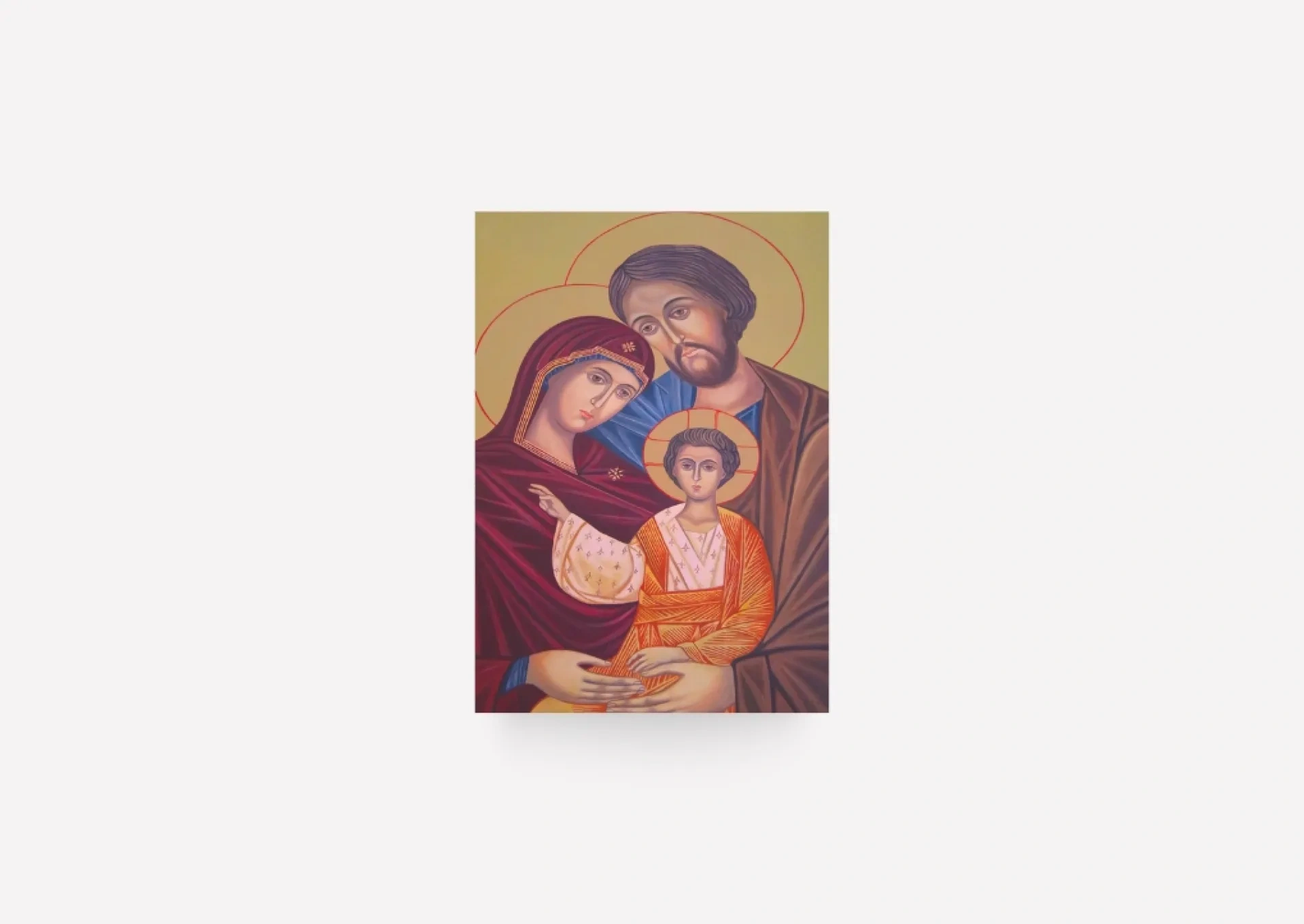 Holy Family Card