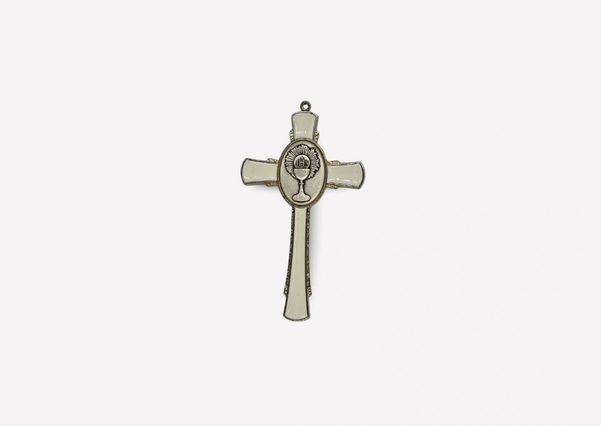Metal Cross with Chalice