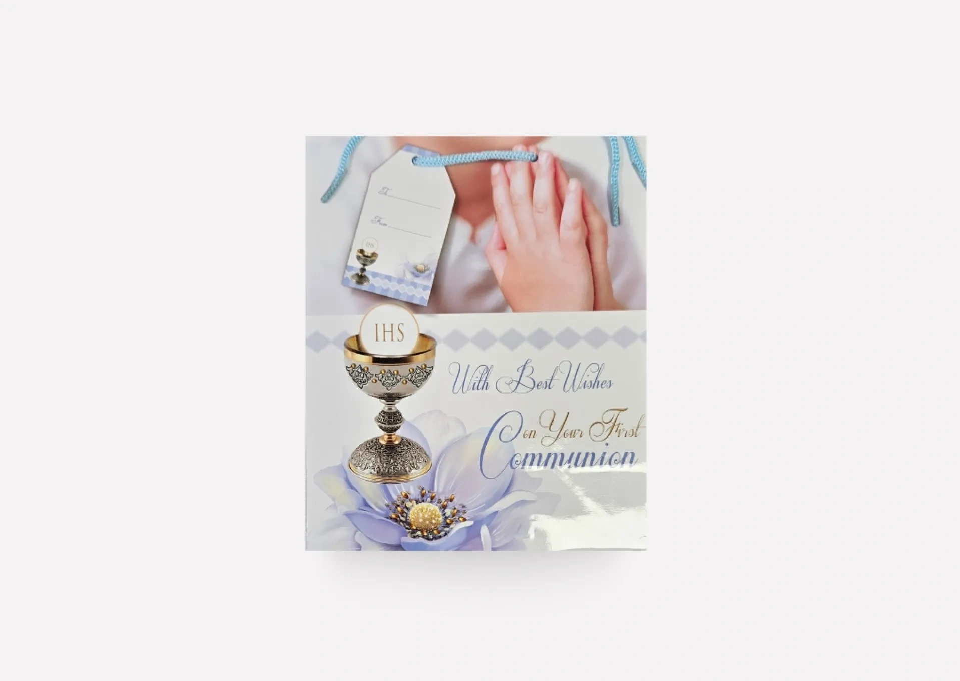 Blue Holy Communion Gift Bag