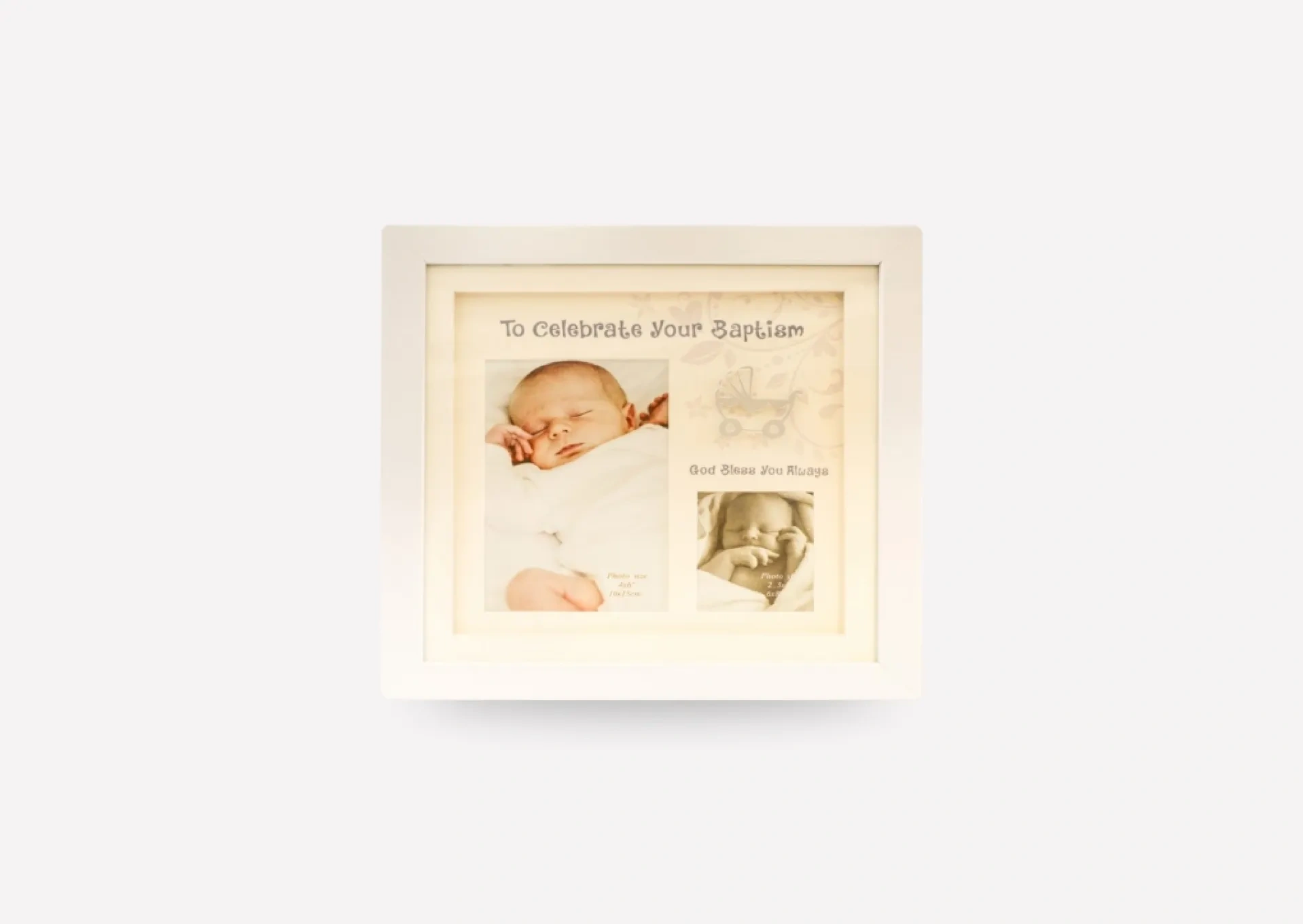 Baptism Picture Frame