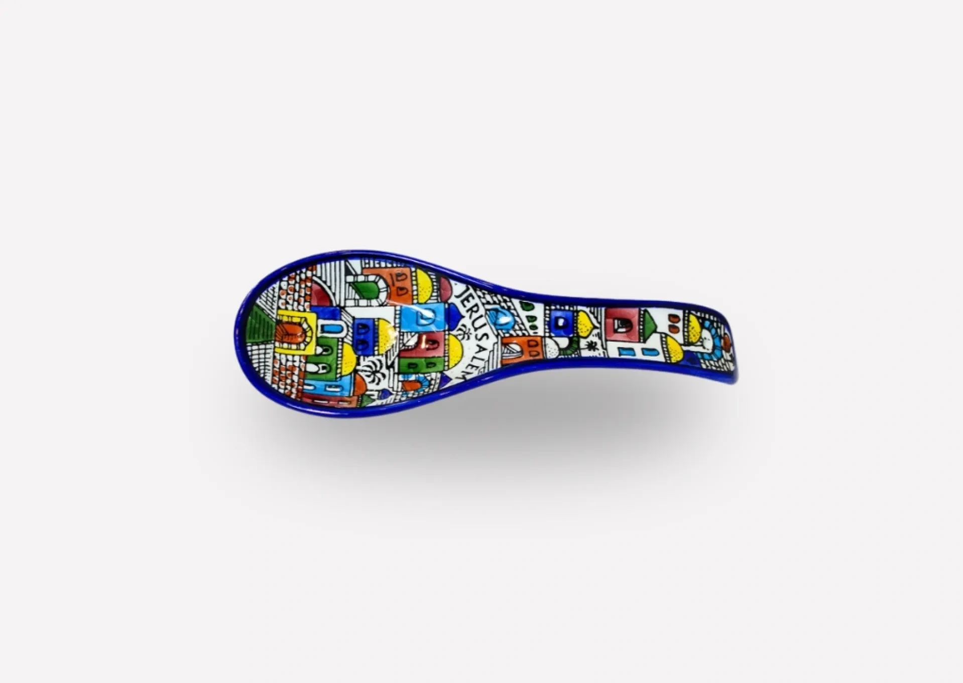 Holy Land Ceramic Spoon