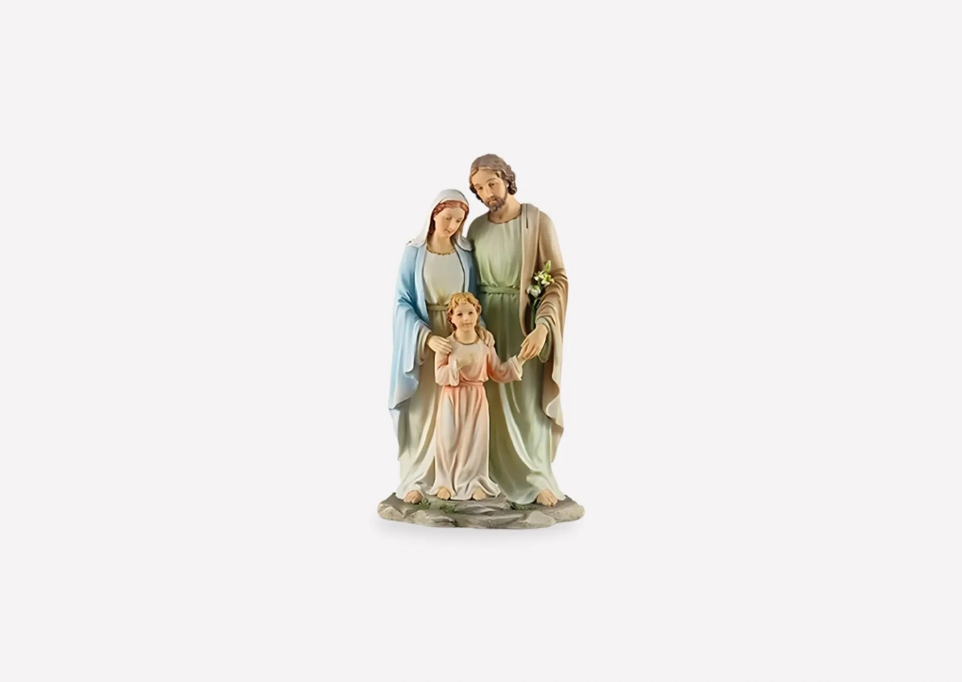 Holy Family and Child Jesus Statue