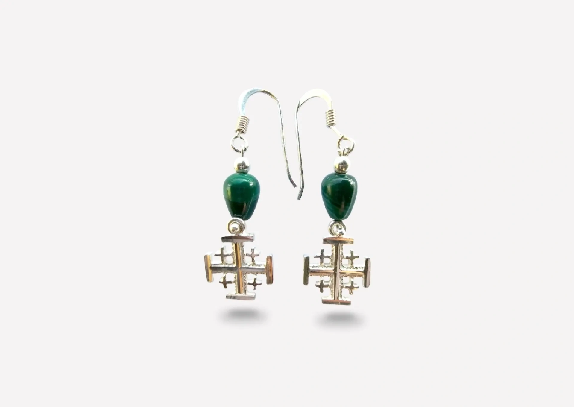 Holy Land Malachite Earrings