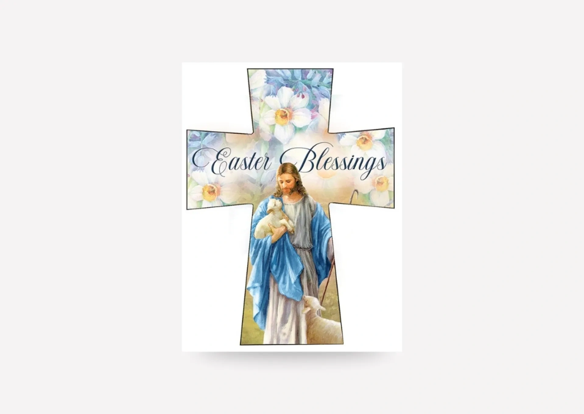 Jesus Easter Blessings Cross