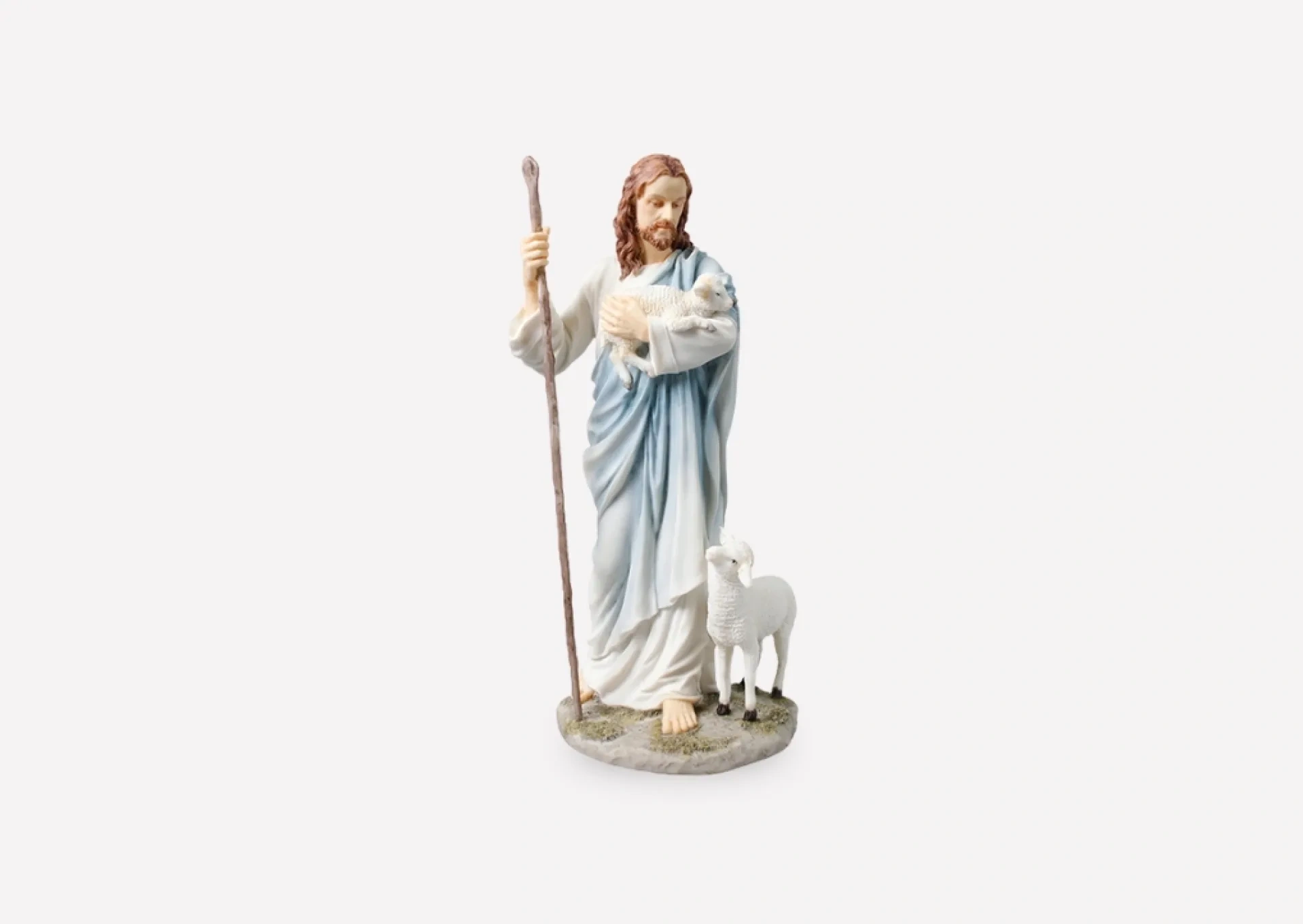 Jesus the Good Shepherd Statue