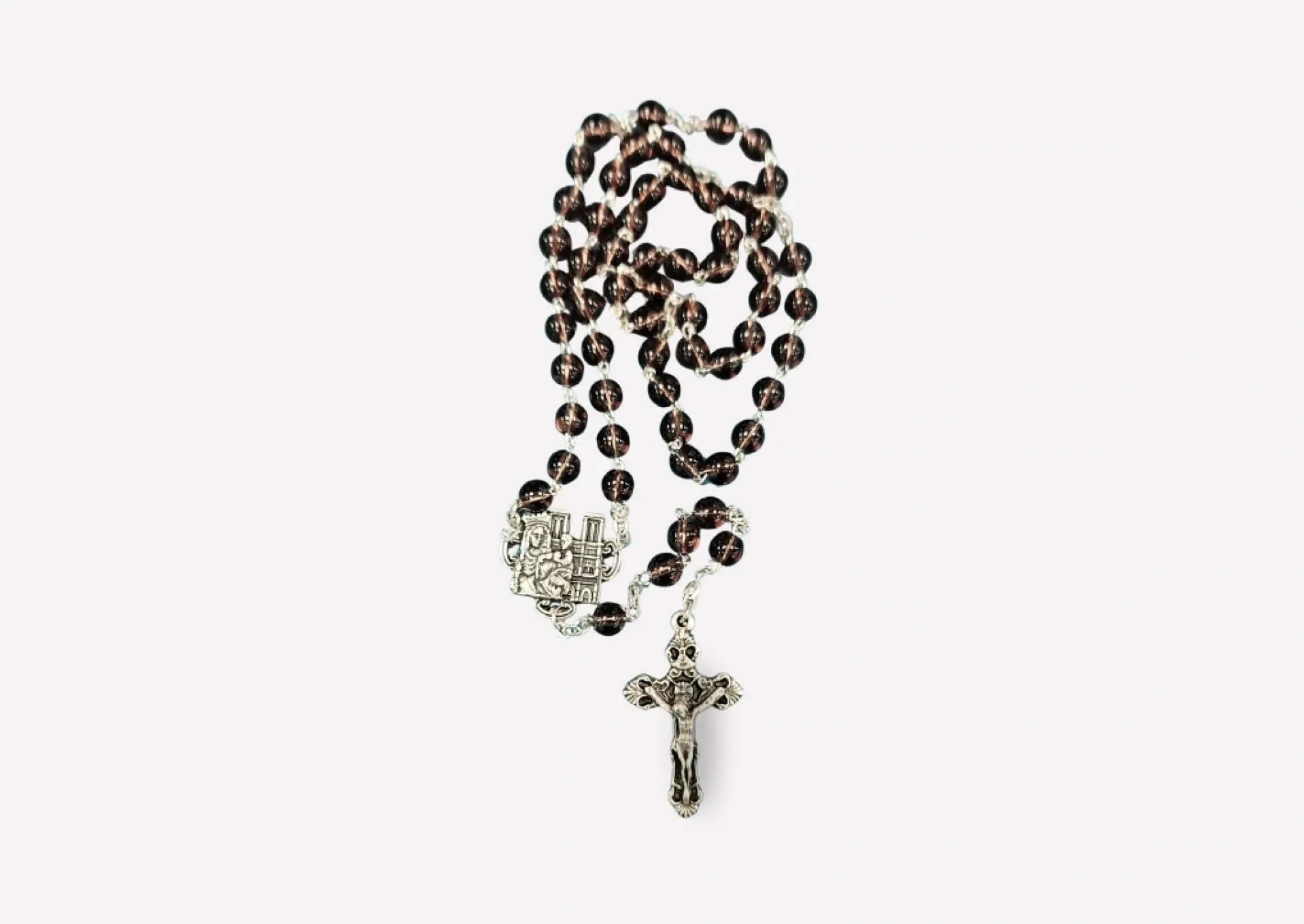 Notre Dame Amethyst Rosary