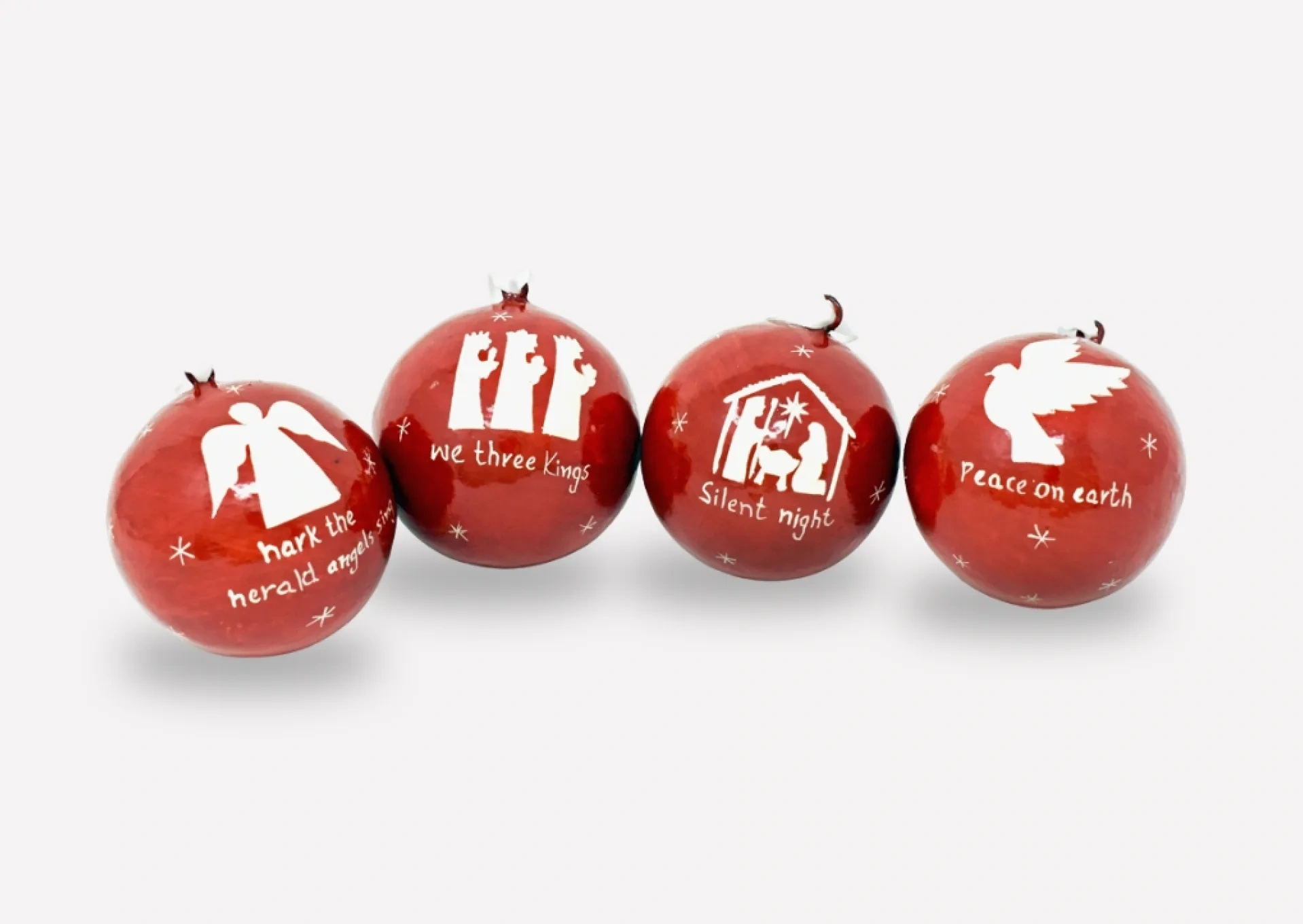 Red Christmas Bauble Pack