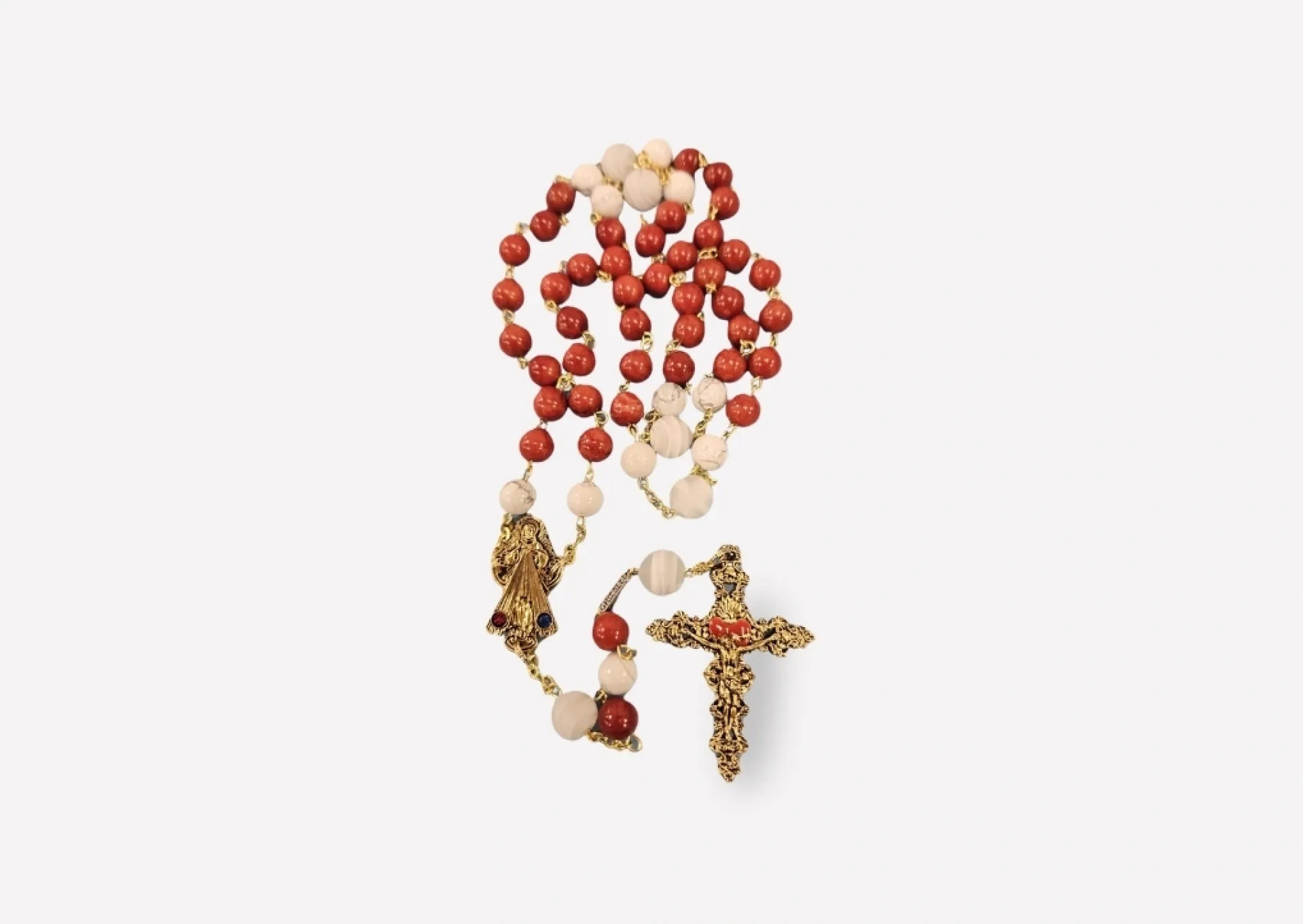 Red Jade Rosary