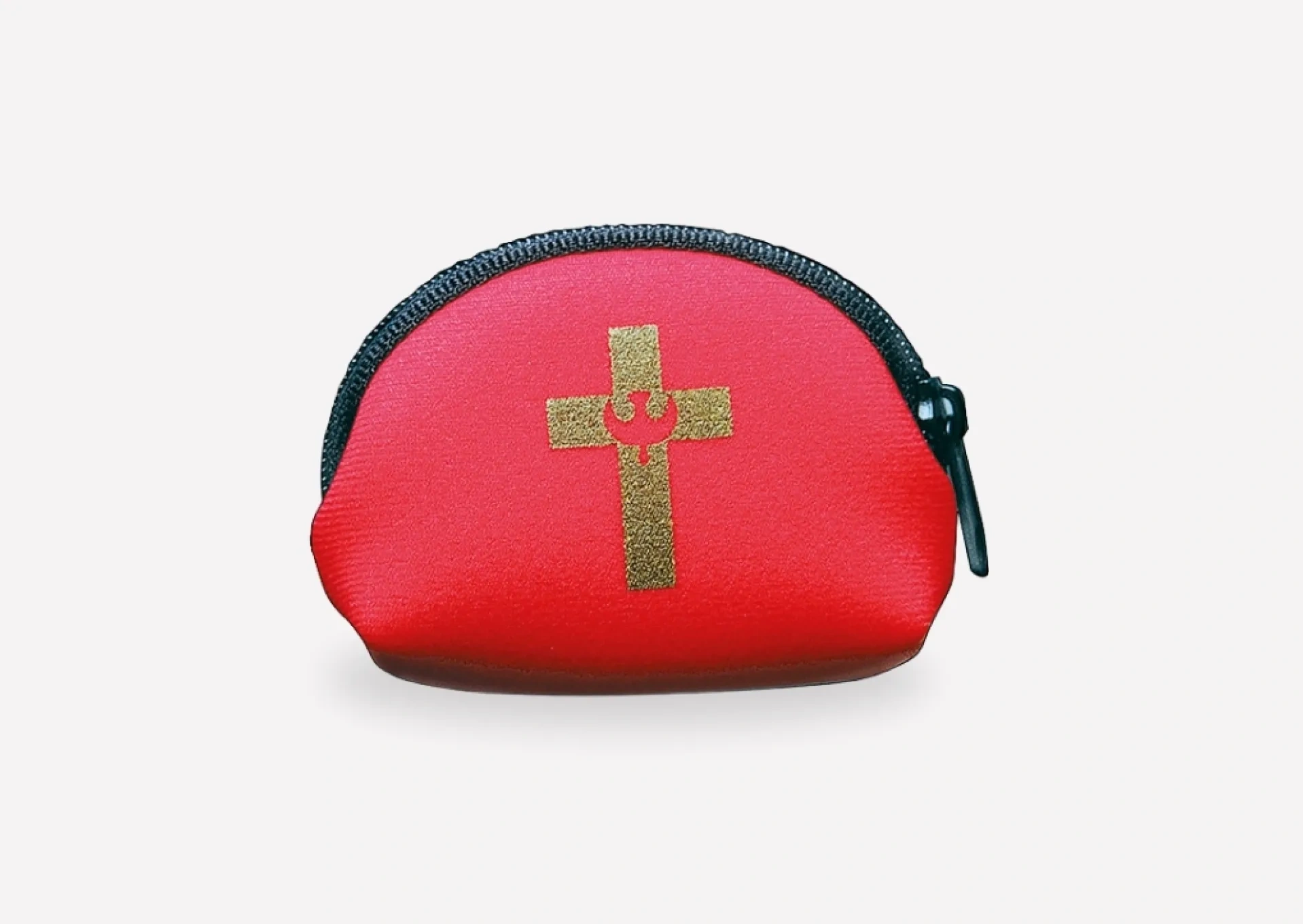 Red Rosary Purse