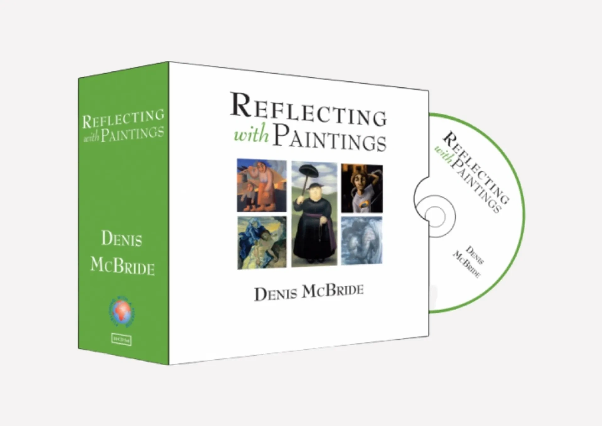 Box set of CDs in white and green colours