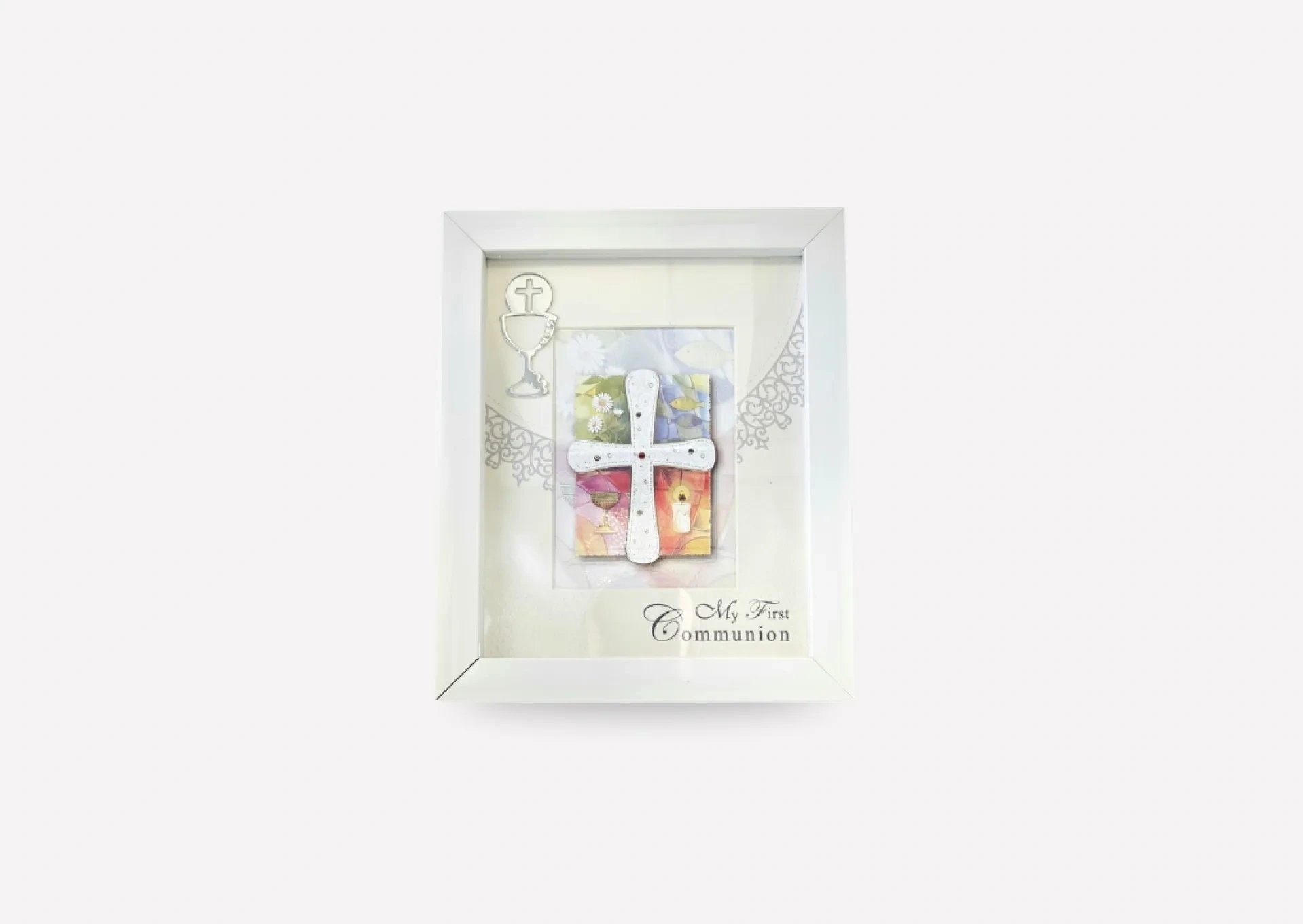 My First Communion Photo Frame with Chalice Design
