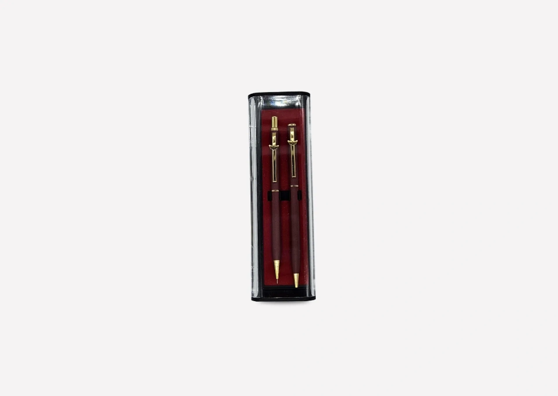 Red Pen and Twist Pencil Dove Set