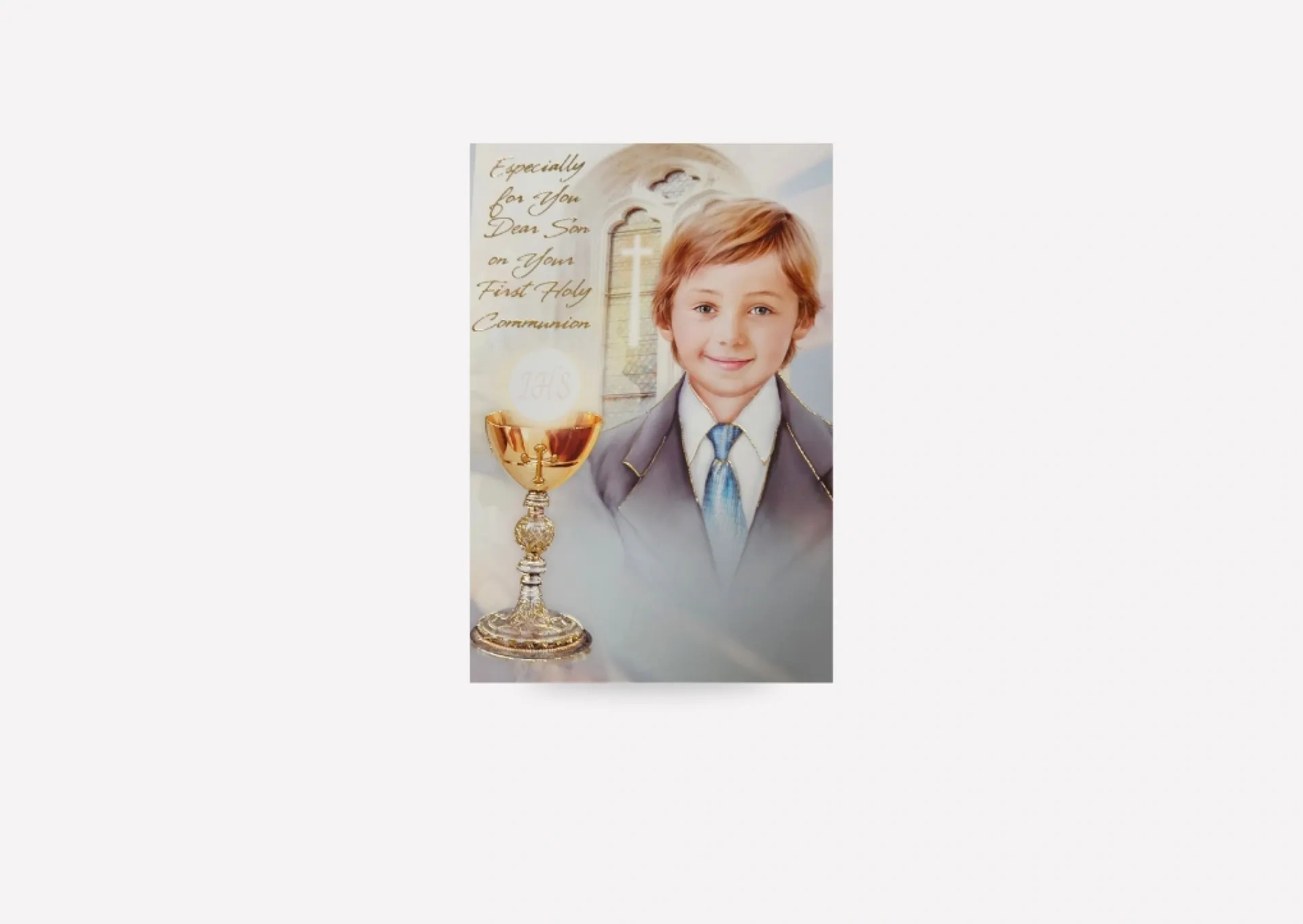 First Holy Communion Card - Son