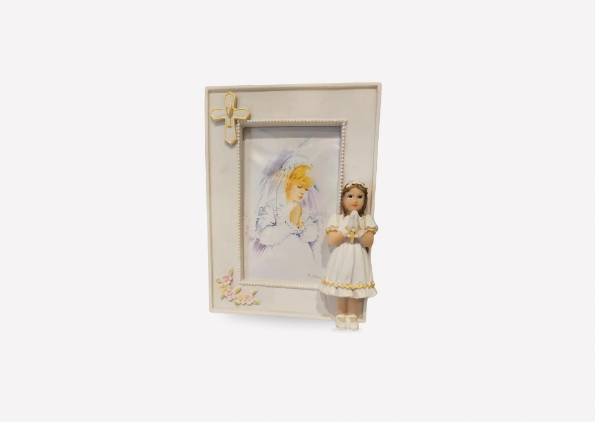 Girls First Holy Communion Picture Frame
