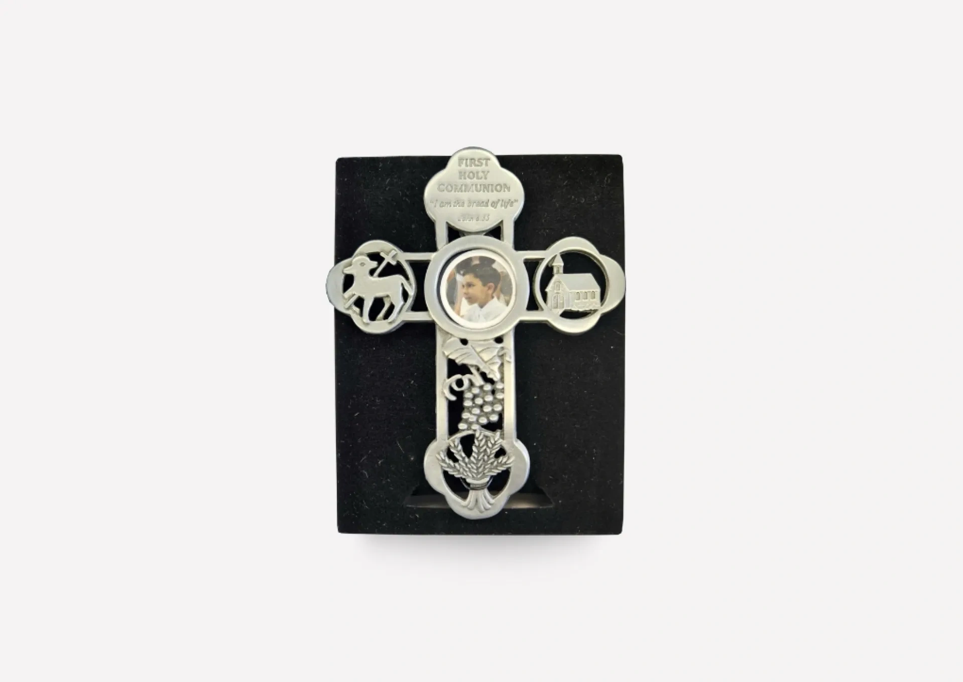 Pewter Holy Communion Cross