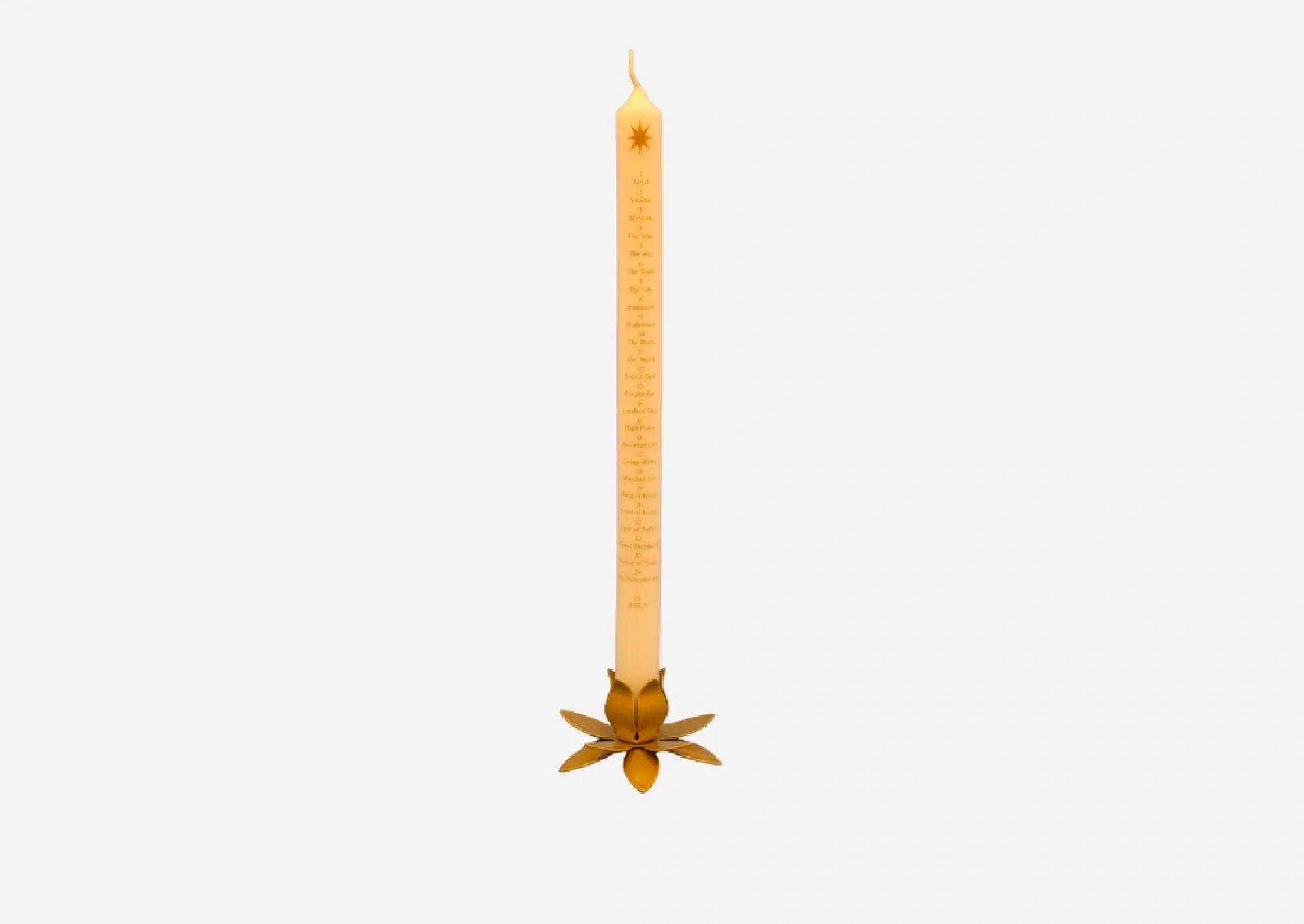 Name of Jesus Advent Candle