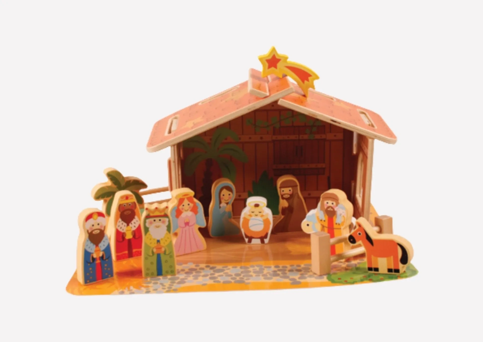 Children's Nativity Play Set
