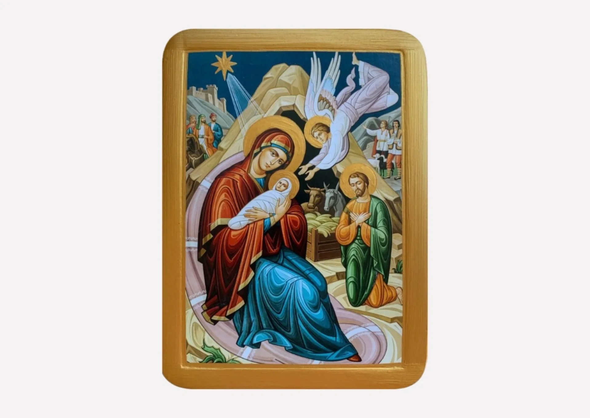 Ukrainian Nativity Icon