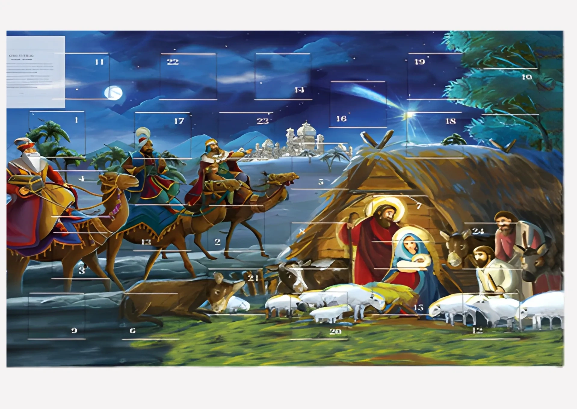 Nativity Advent Calendar