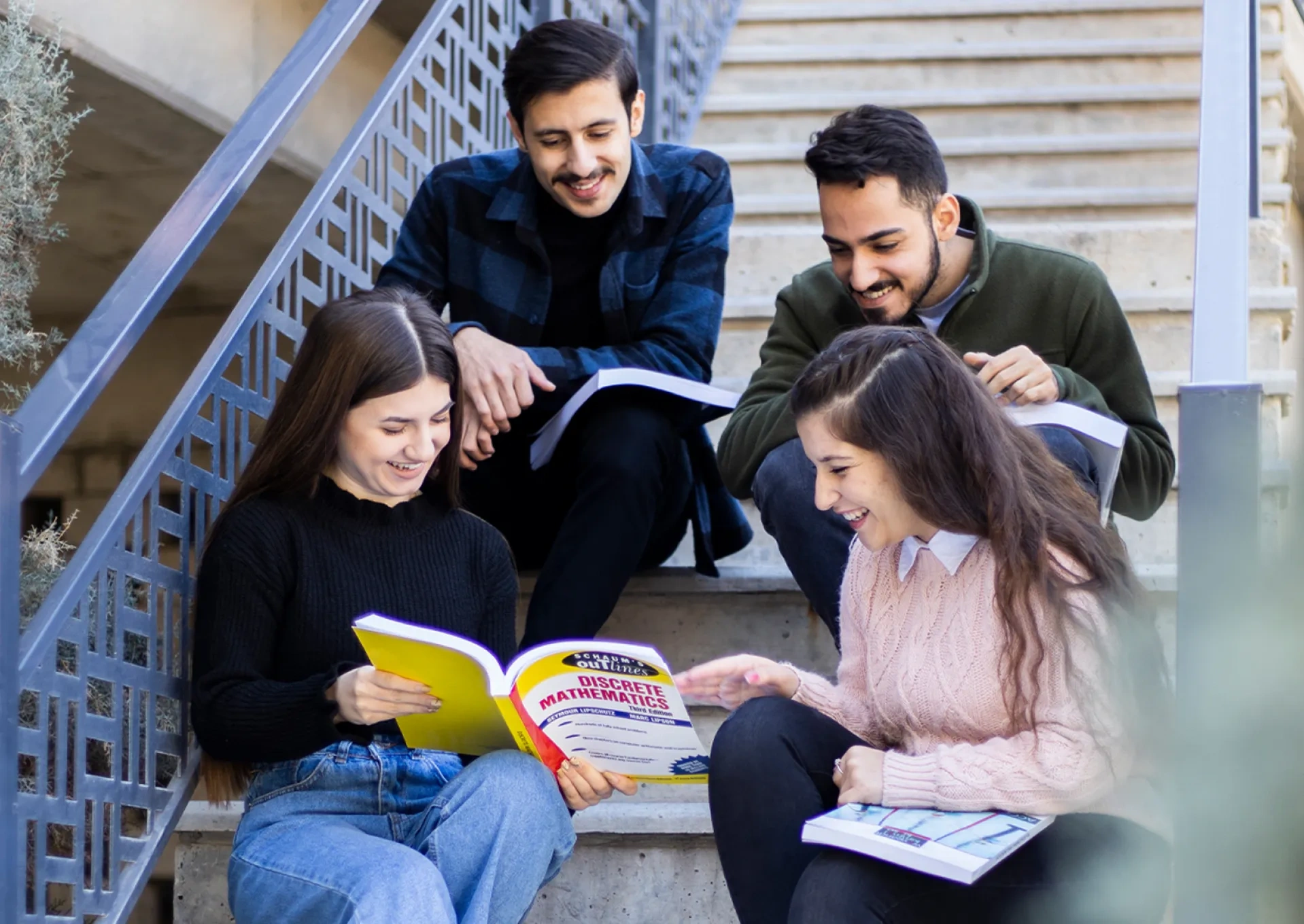 Christian university students from Iraq
