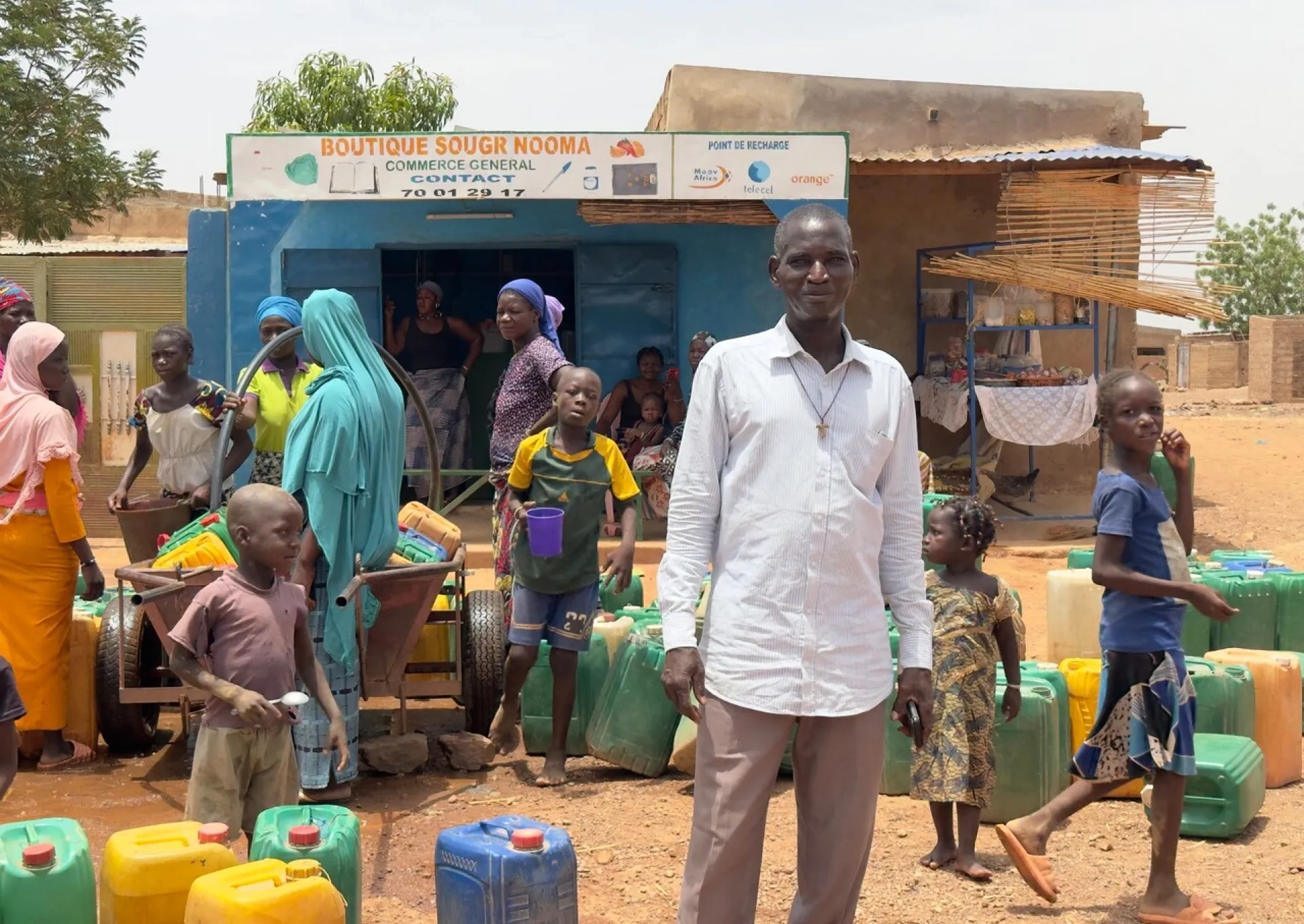Catechist trauma counsellor in Burkina Faso
