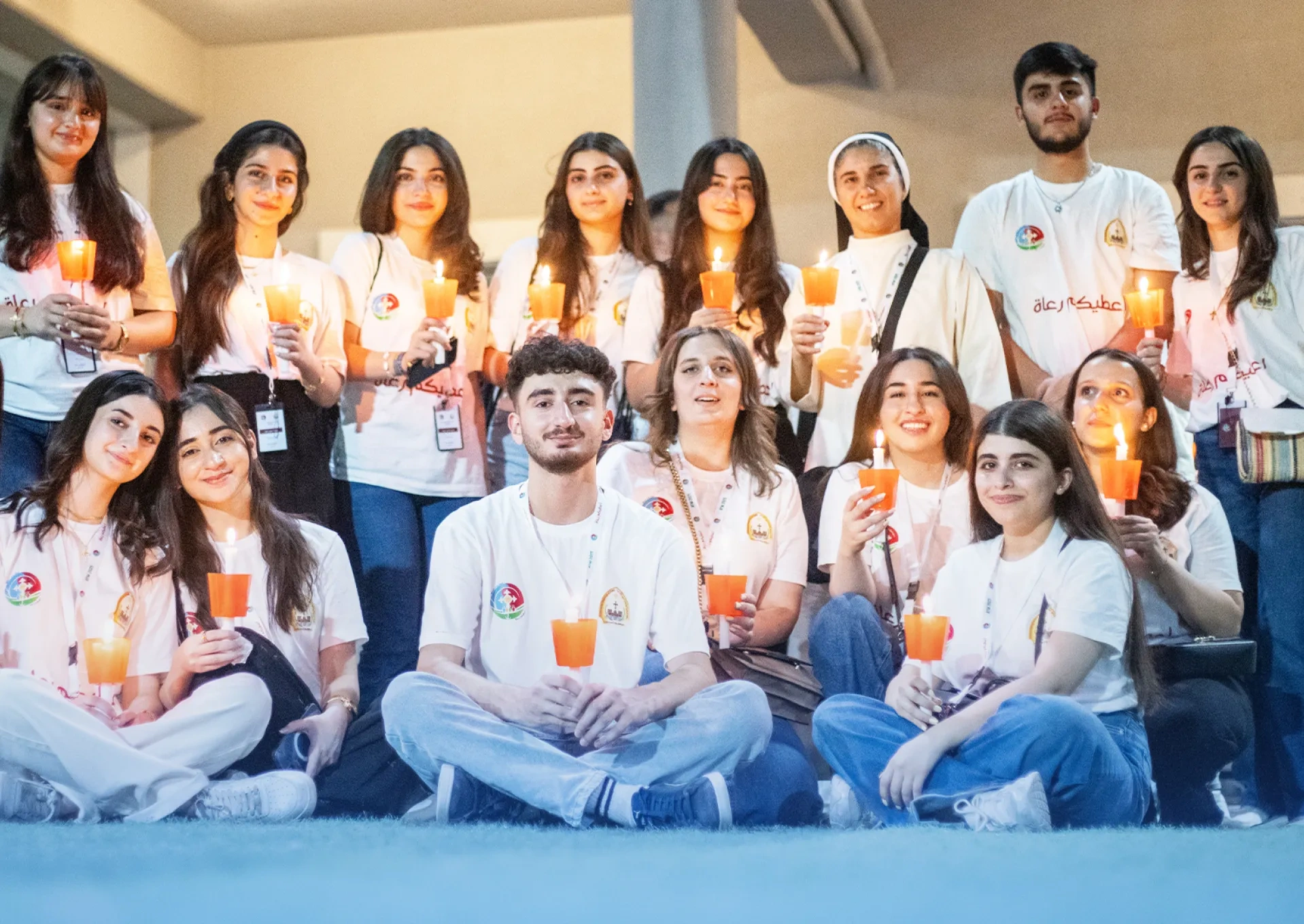 Students from ACN youth formation groups in Iraq