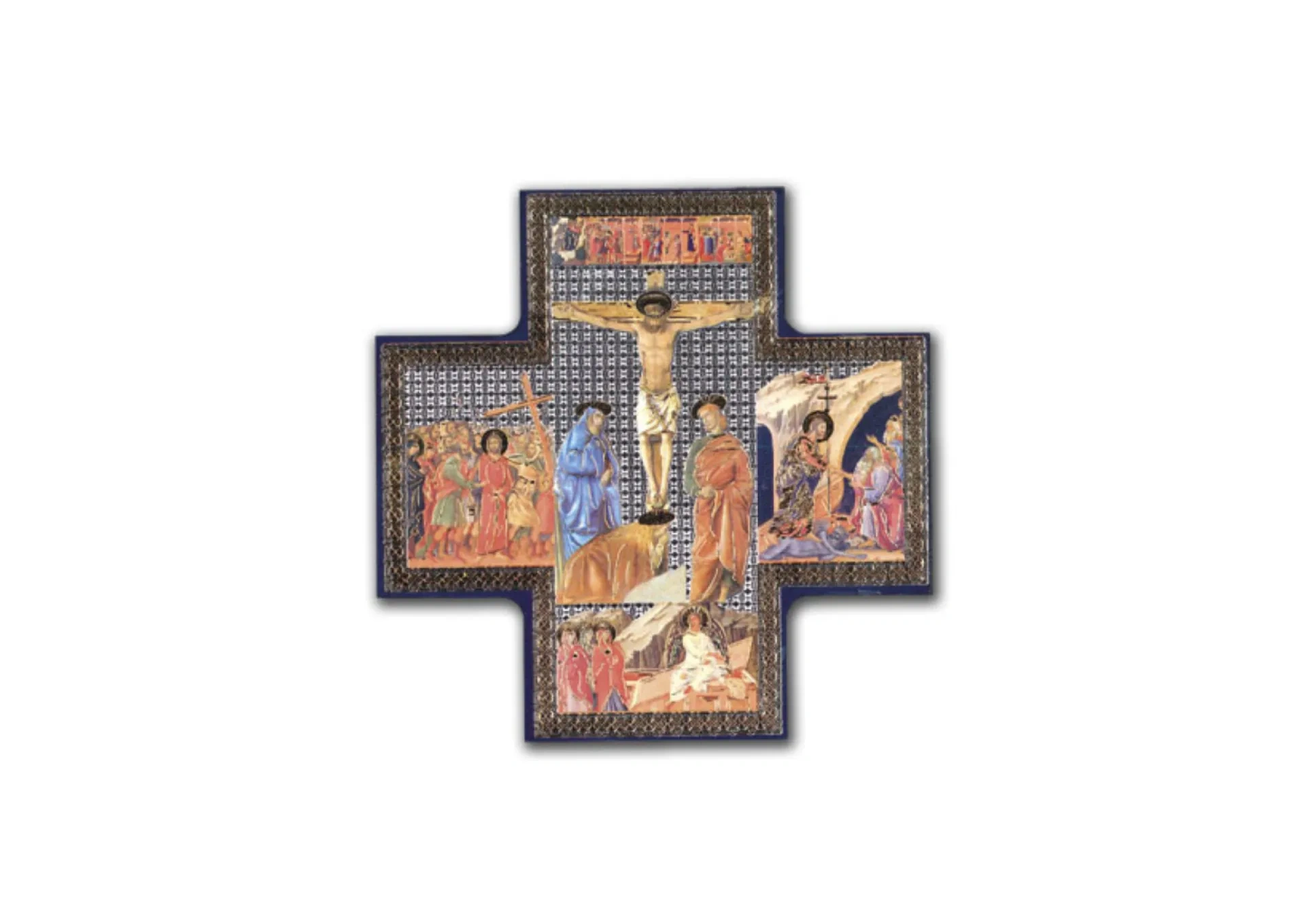 Crucifixion Wood Cross Icon