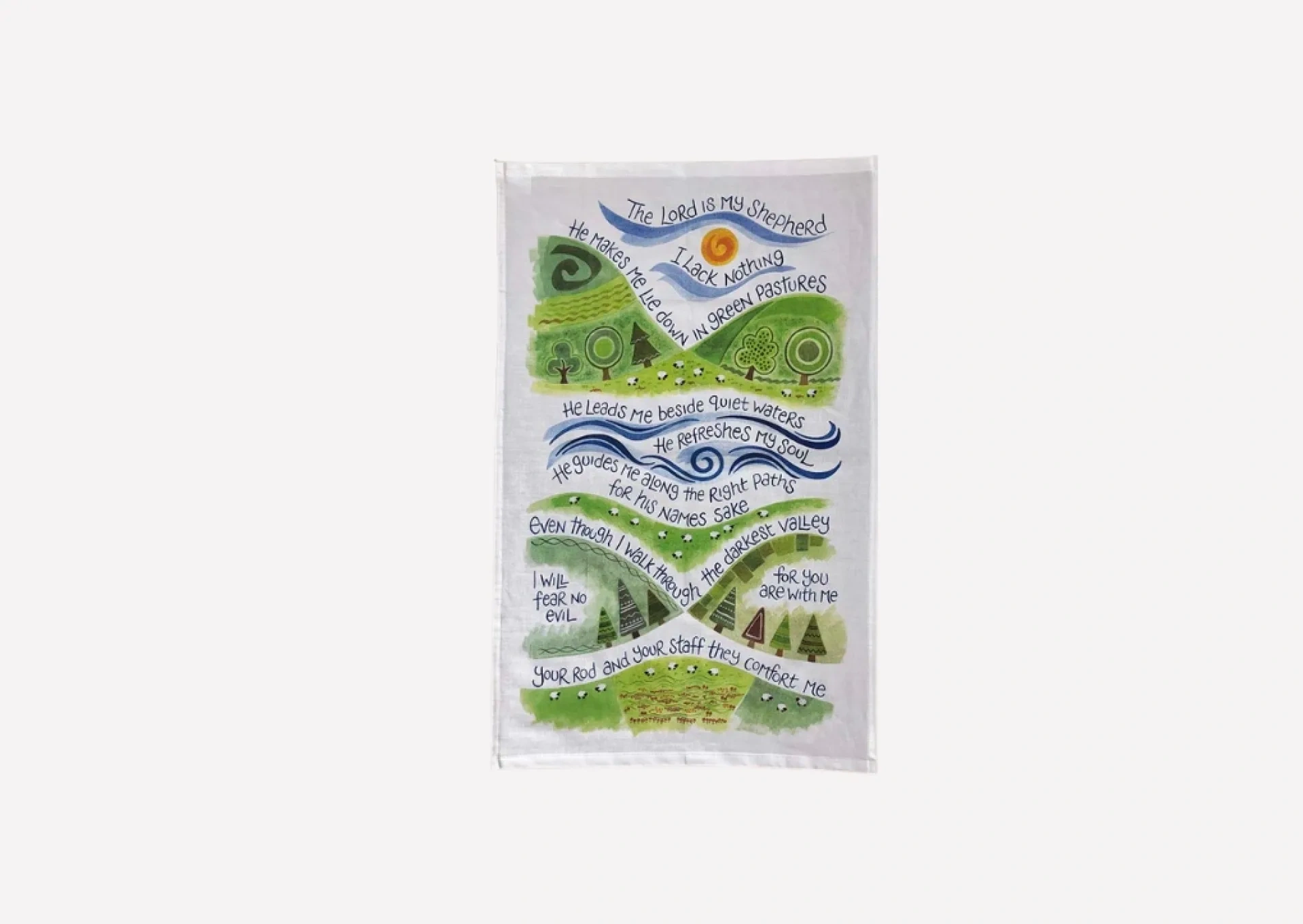 The Lord is My Shepherd T Towel