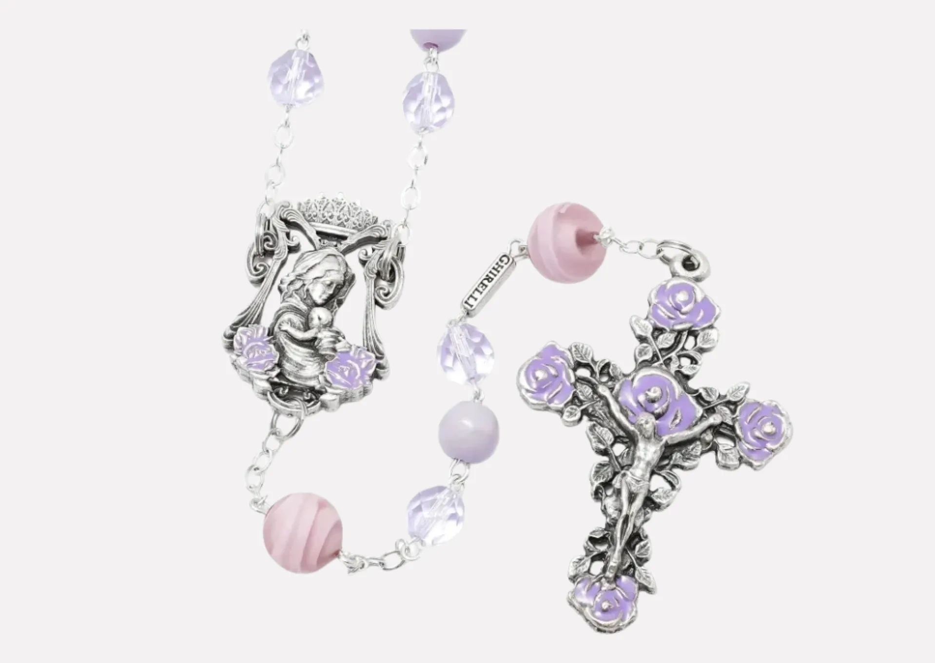 Madonna Lilac Rosary