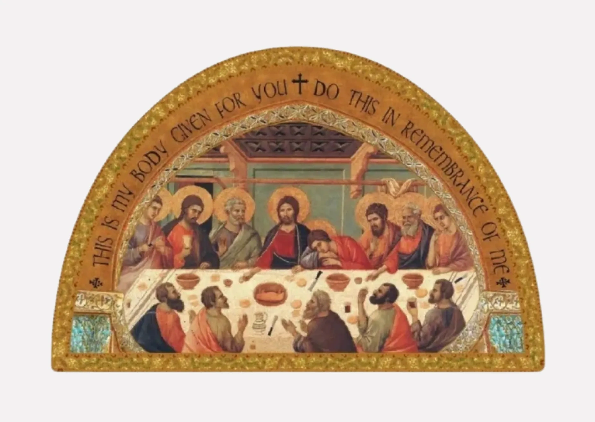 Last Supper Plaque