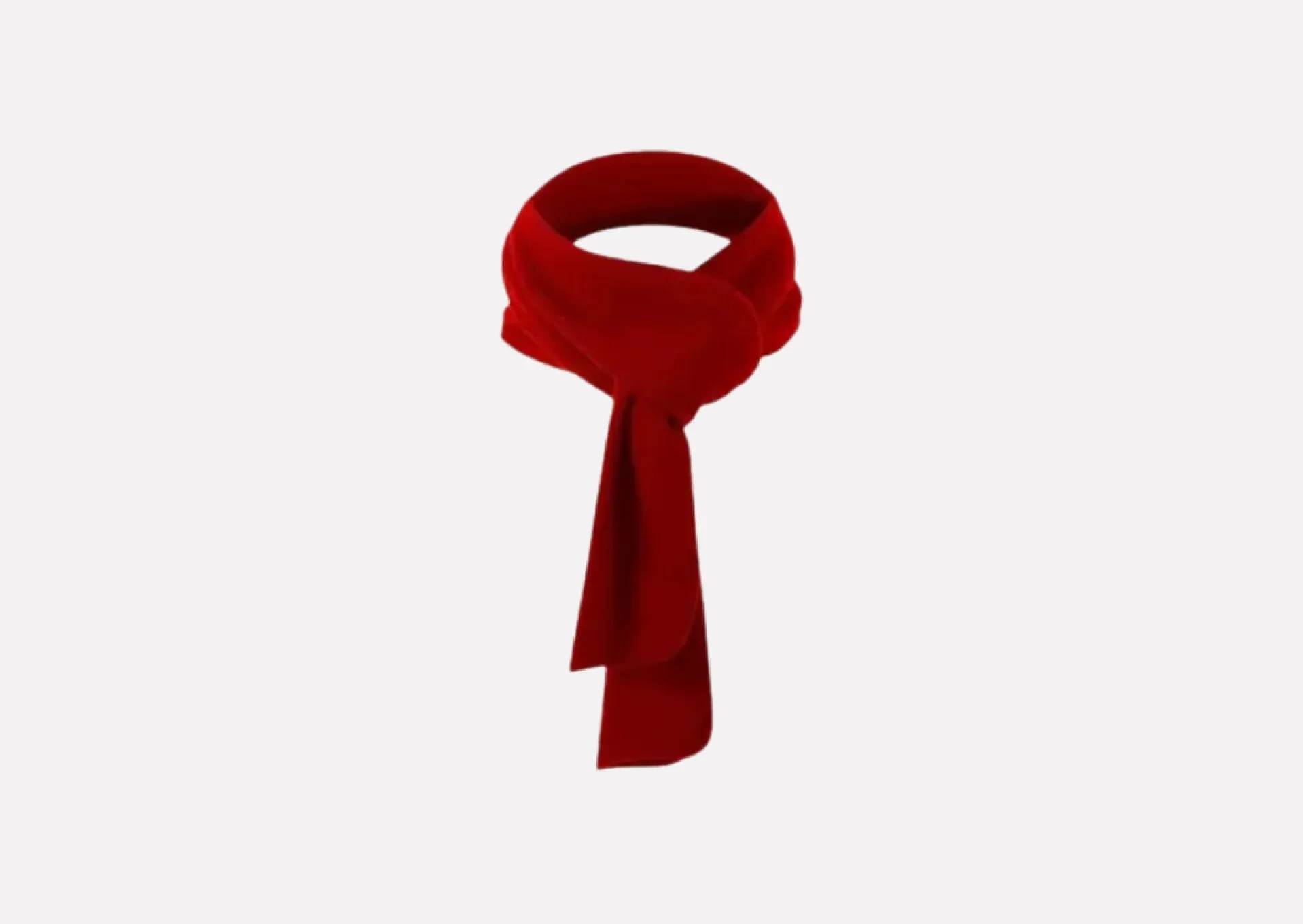 Red Wednesday Scarf