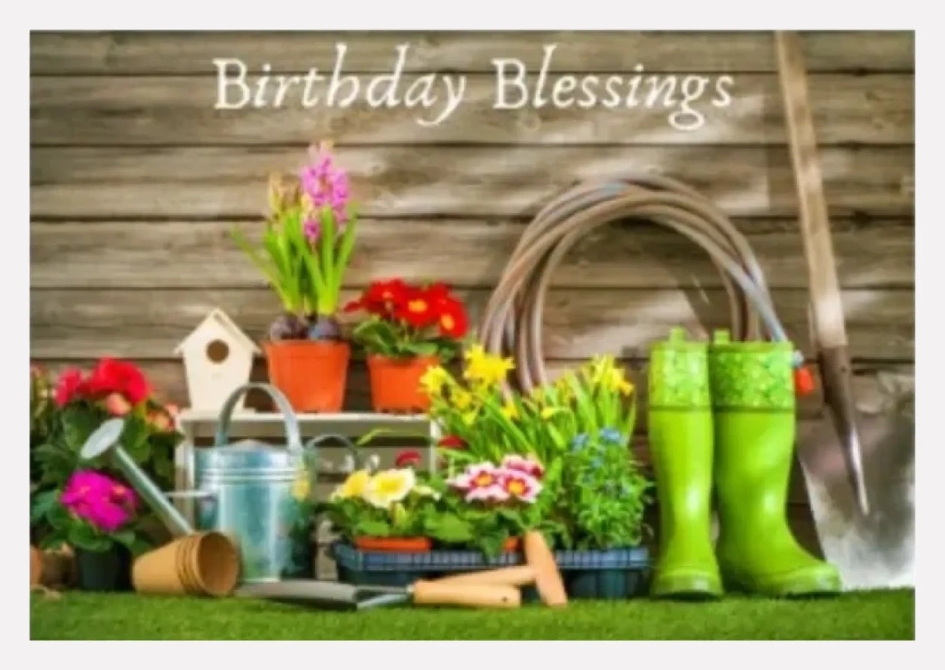 Spring Birthday Blessings