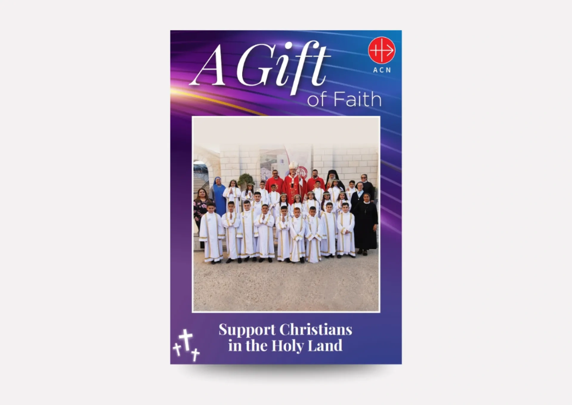 Gift of Faith charity donation Lenten card