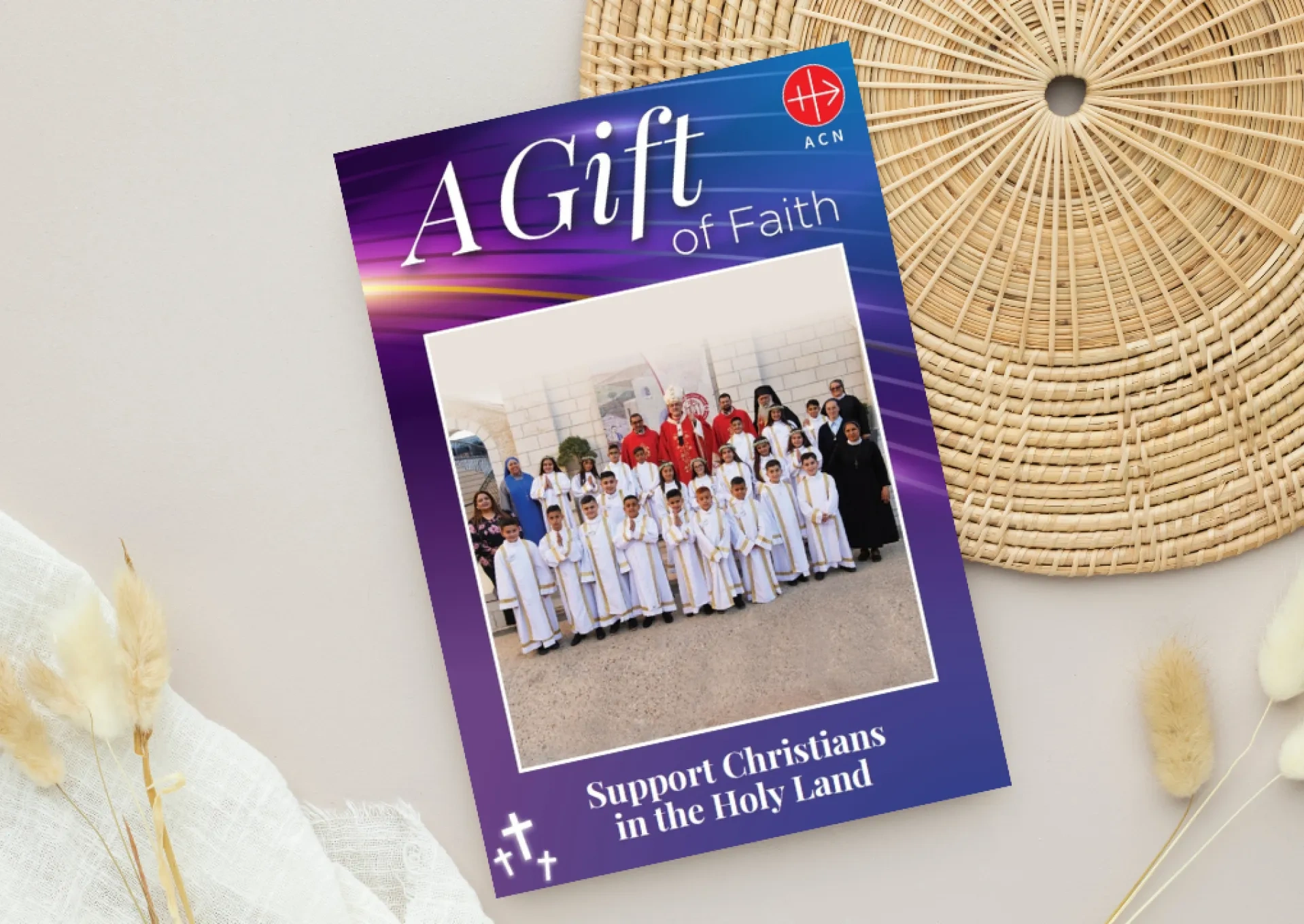 Gift of Faith charity donation Lenten card