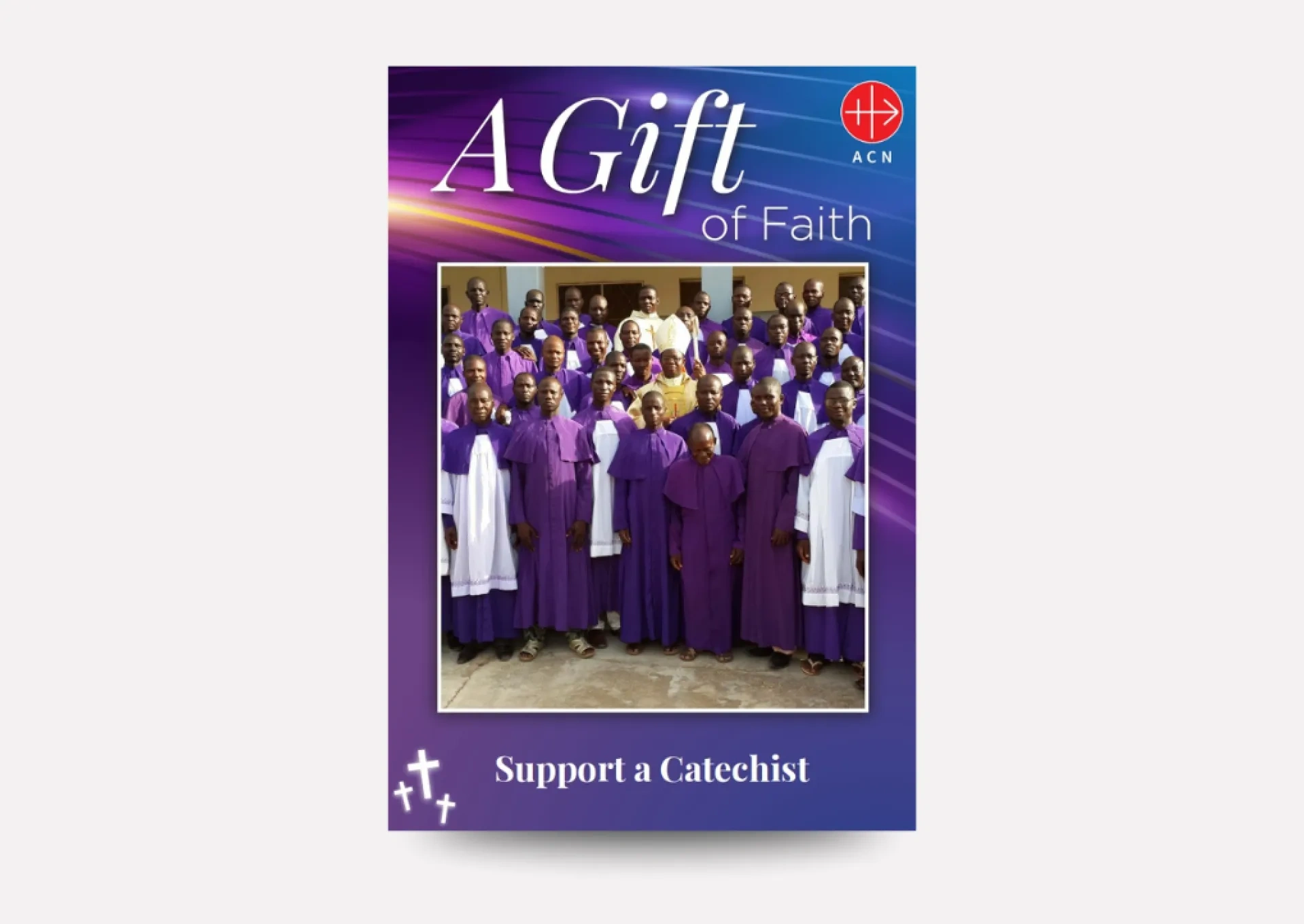 Gift of Faith charity donation Lenten card