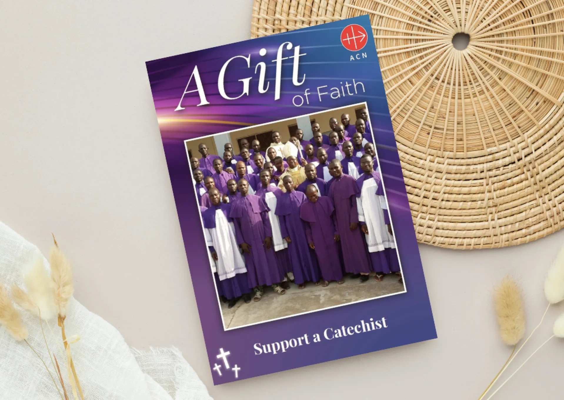 Gift of Faith charity donation Lenten card