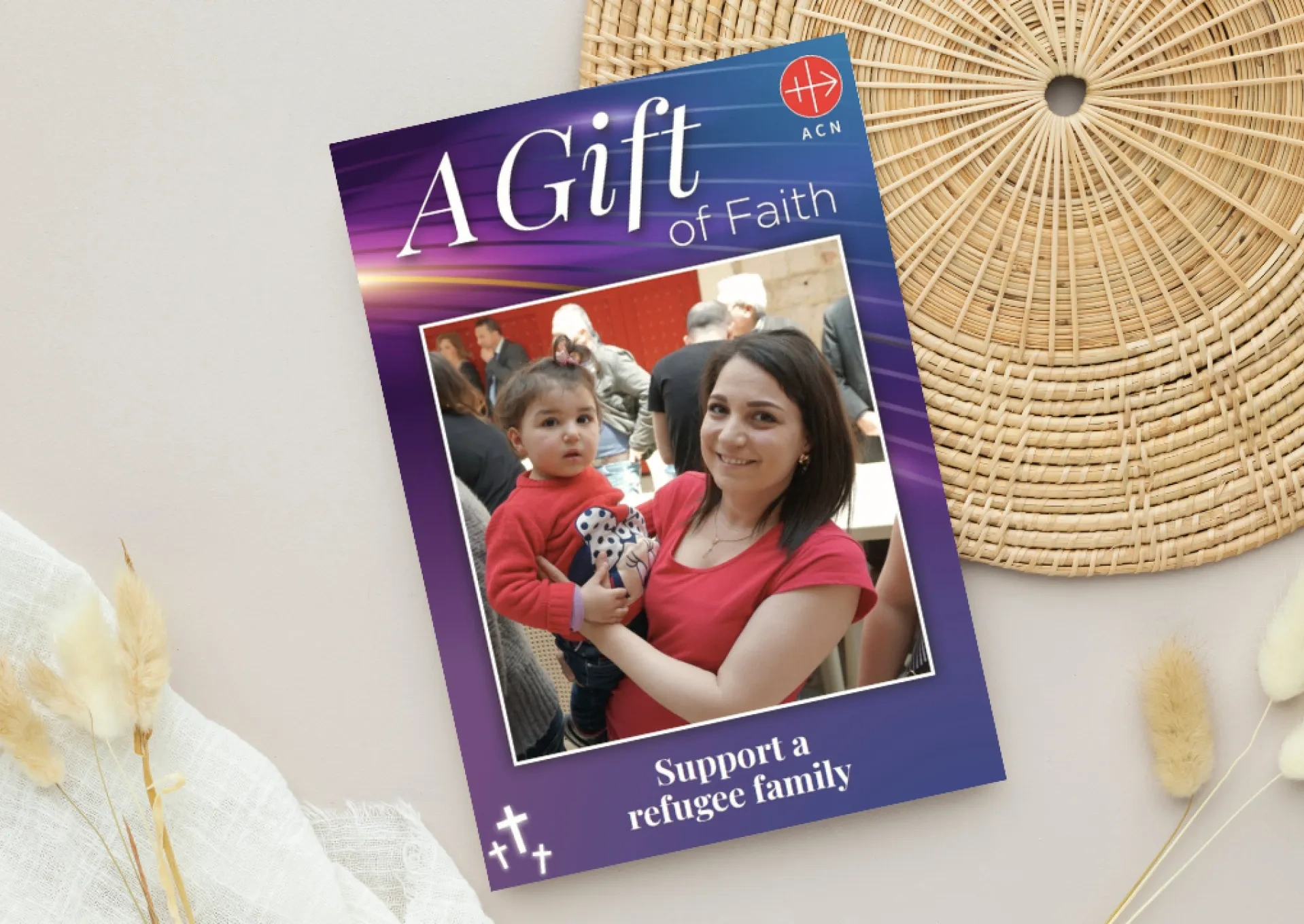 Gift of Faith charity donation Lenten card