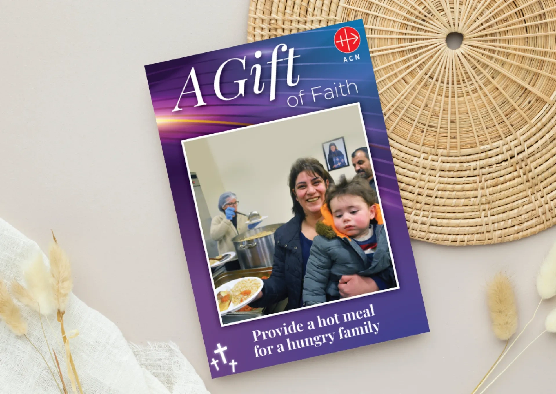 Gift of Faith charity donation Lenten card