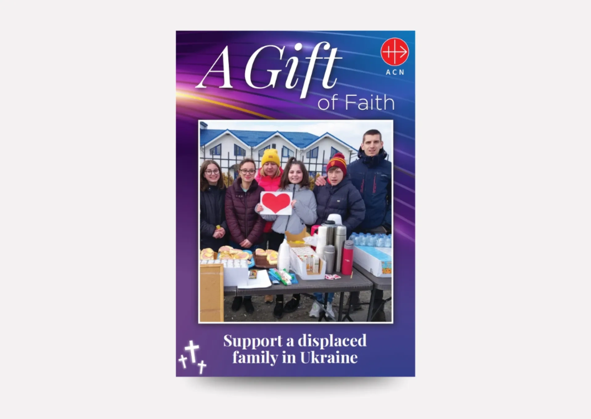 Gift of Faith charity donation Lenten card