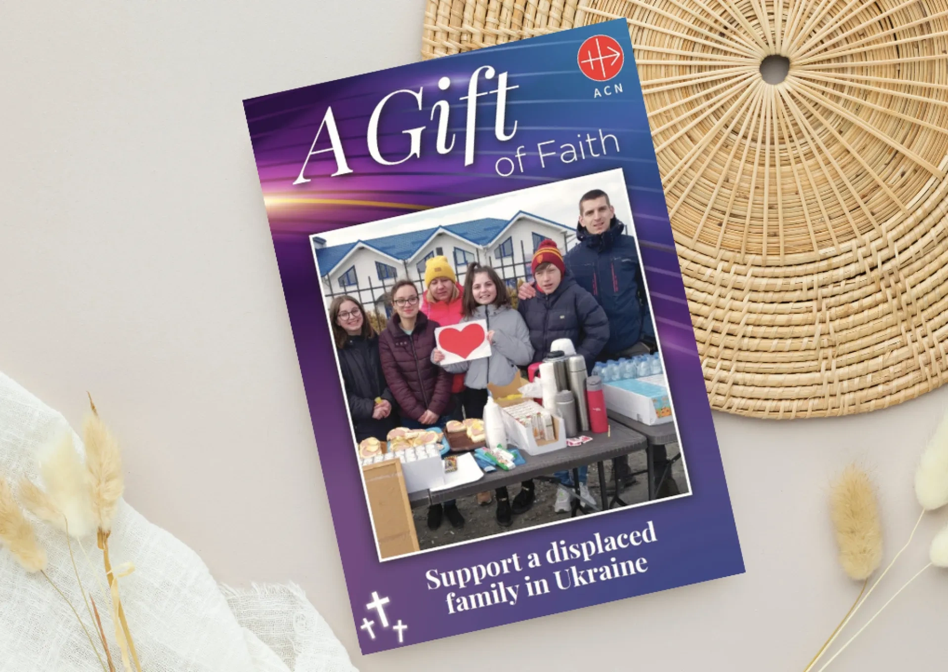 Gift of Faith charity donation Lenten card