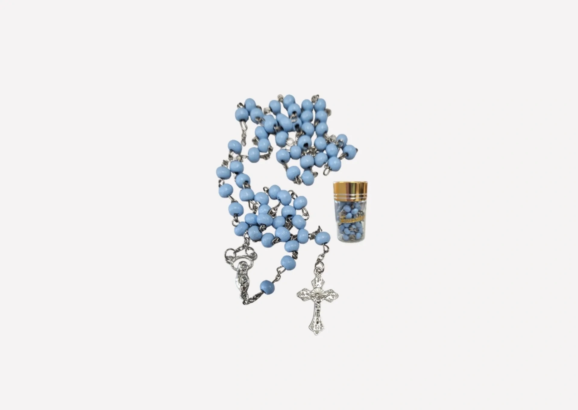 Blue Jerusalem Rosary