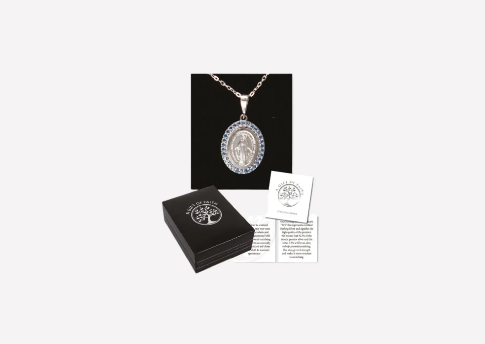 Blue Miraculous Medal