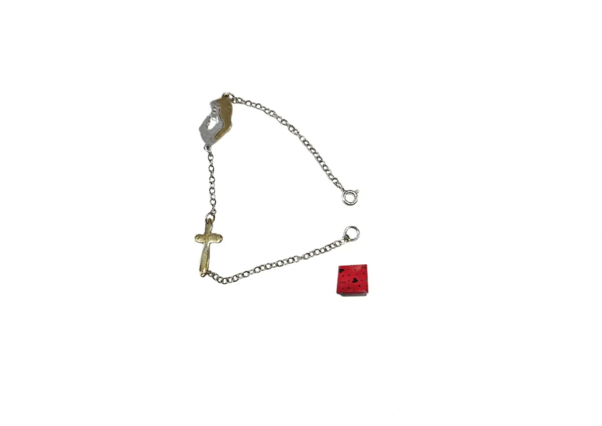 Syrian Silver Mary Bracelet