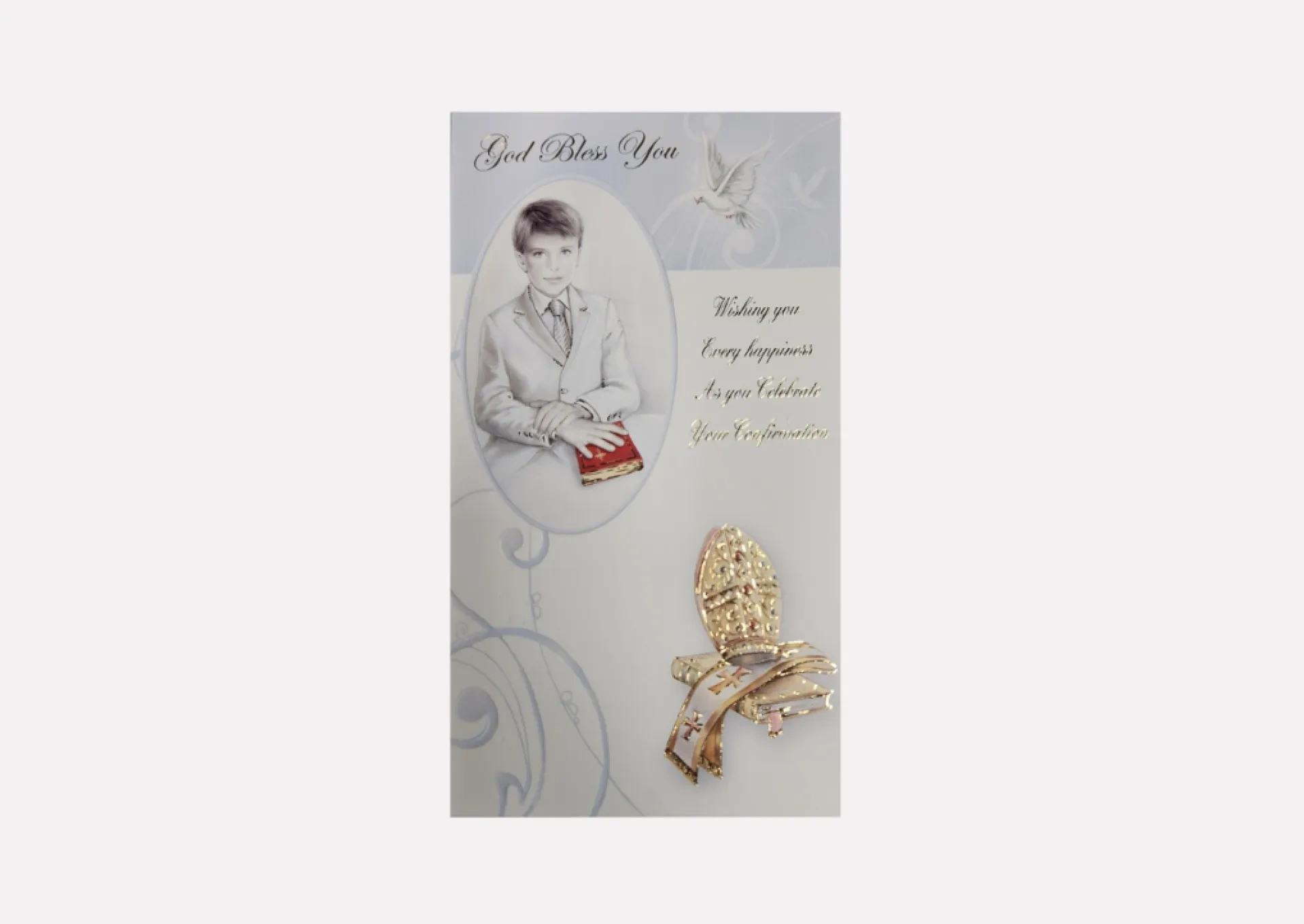 Boy's Confirmation Card