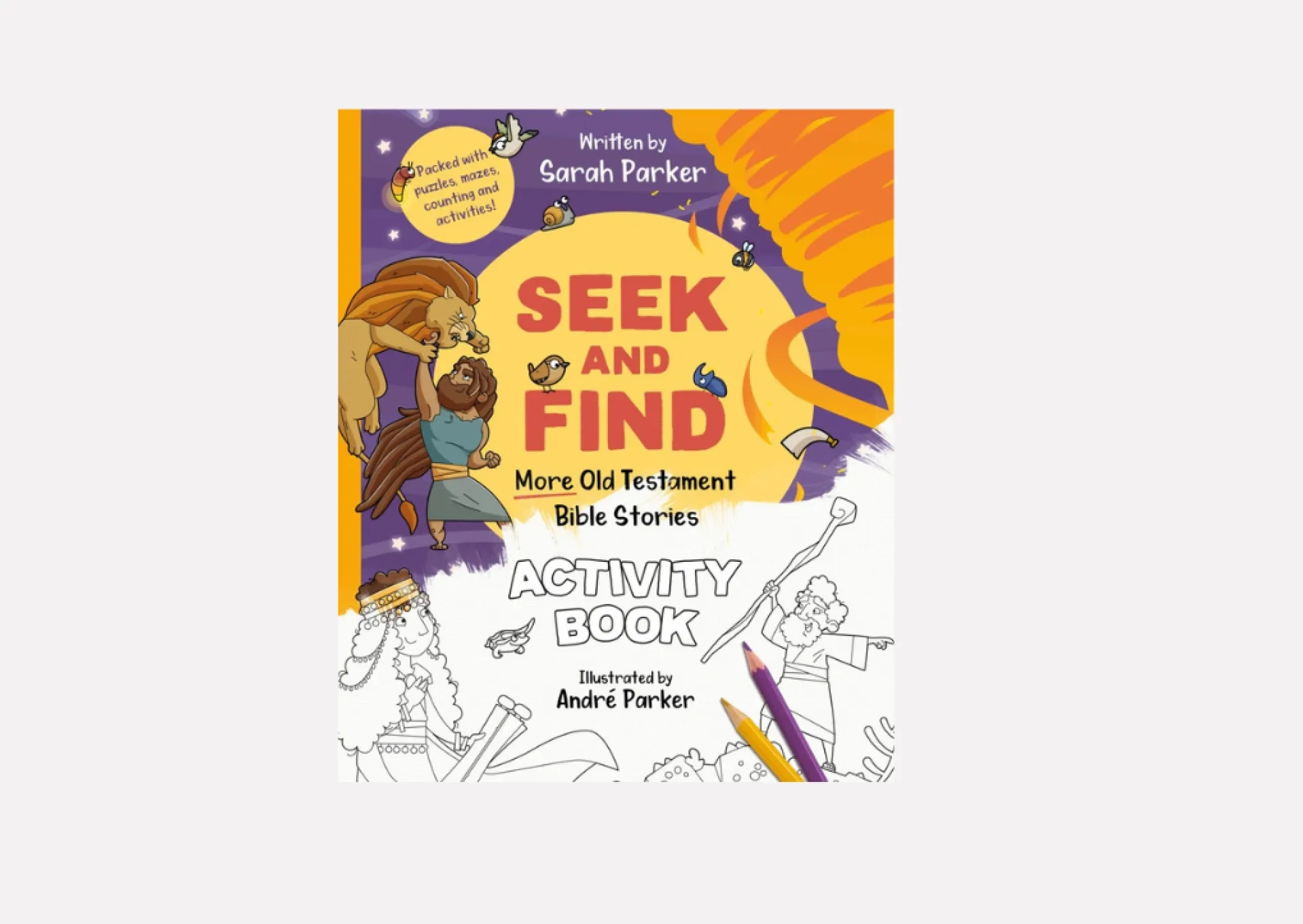 Seek and Find More Old Testament Activity and Colouring Book